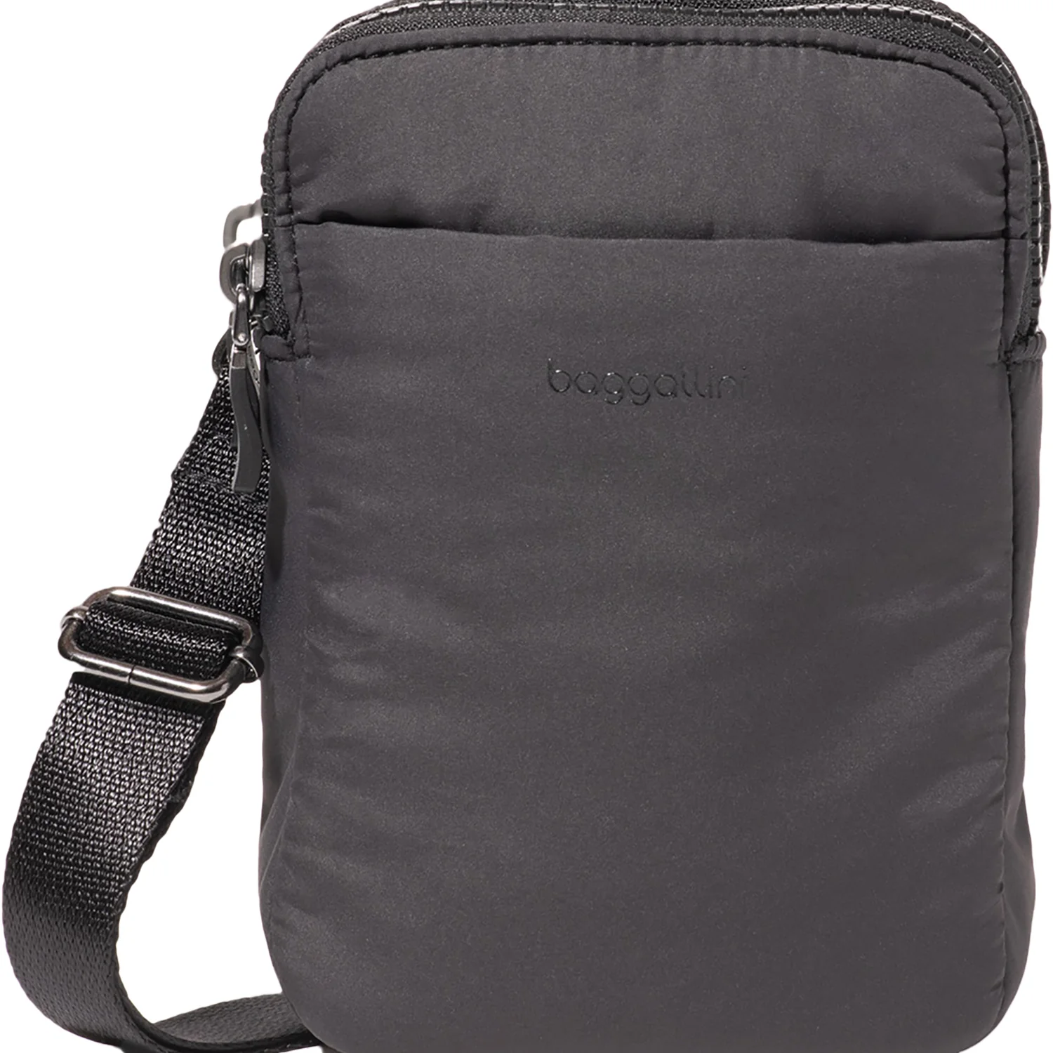 Baggallini Modern Take Two RFID Crossbody Handbag Black Puff