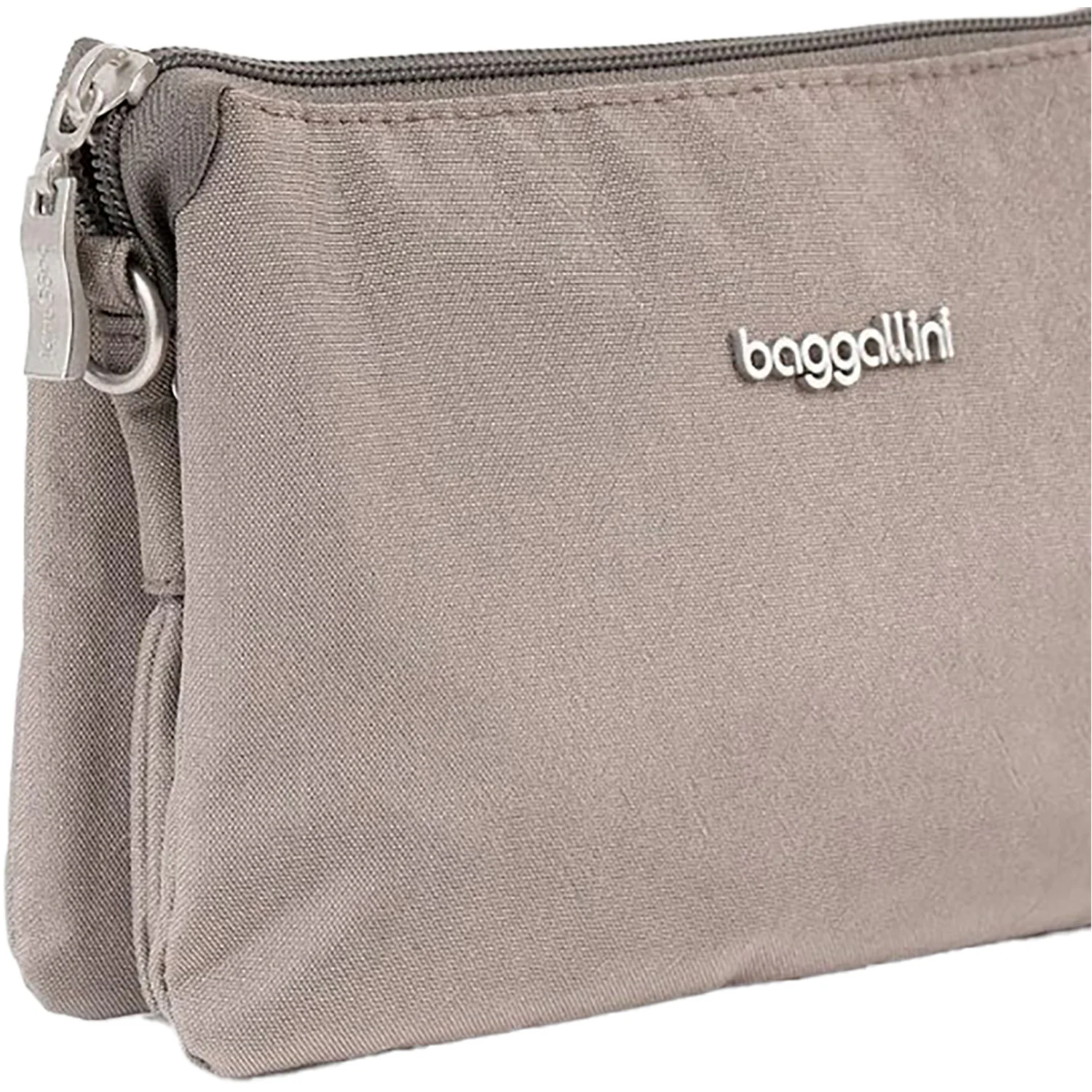 Baggallini The Only Mini Bag Handbag Sterling Shimmer Nylon - Image 3