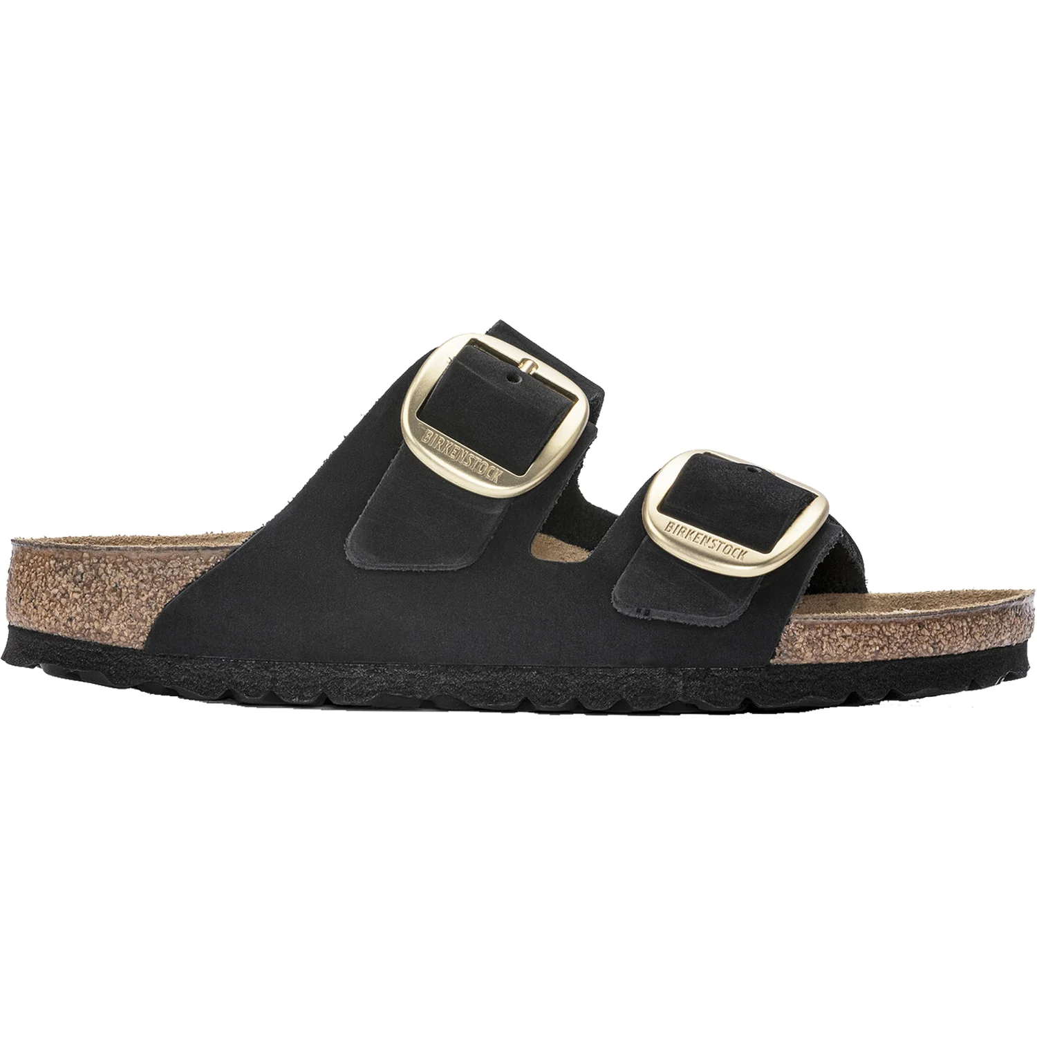 Birkenstock Arizona Big Buckle Women's Sandals Black Nubuck