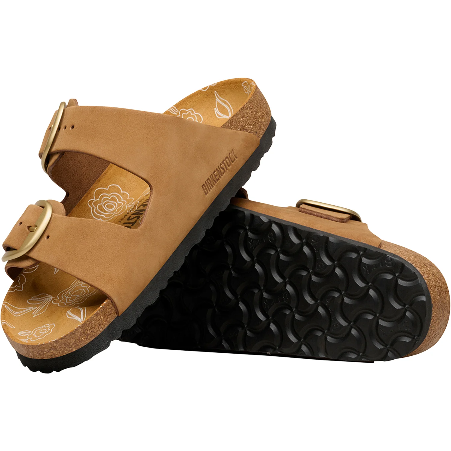Birkenstock Arizona Big Buckle Women's Sandals Mink Nubuck - Image 3
