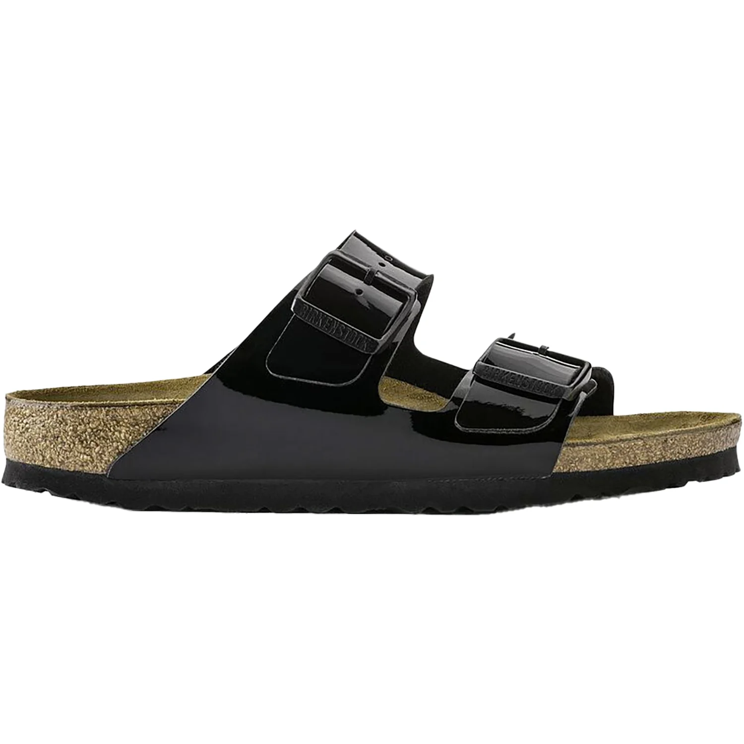 Birkenstock Arizona Women's Sandals Black Patent Birko-Flor