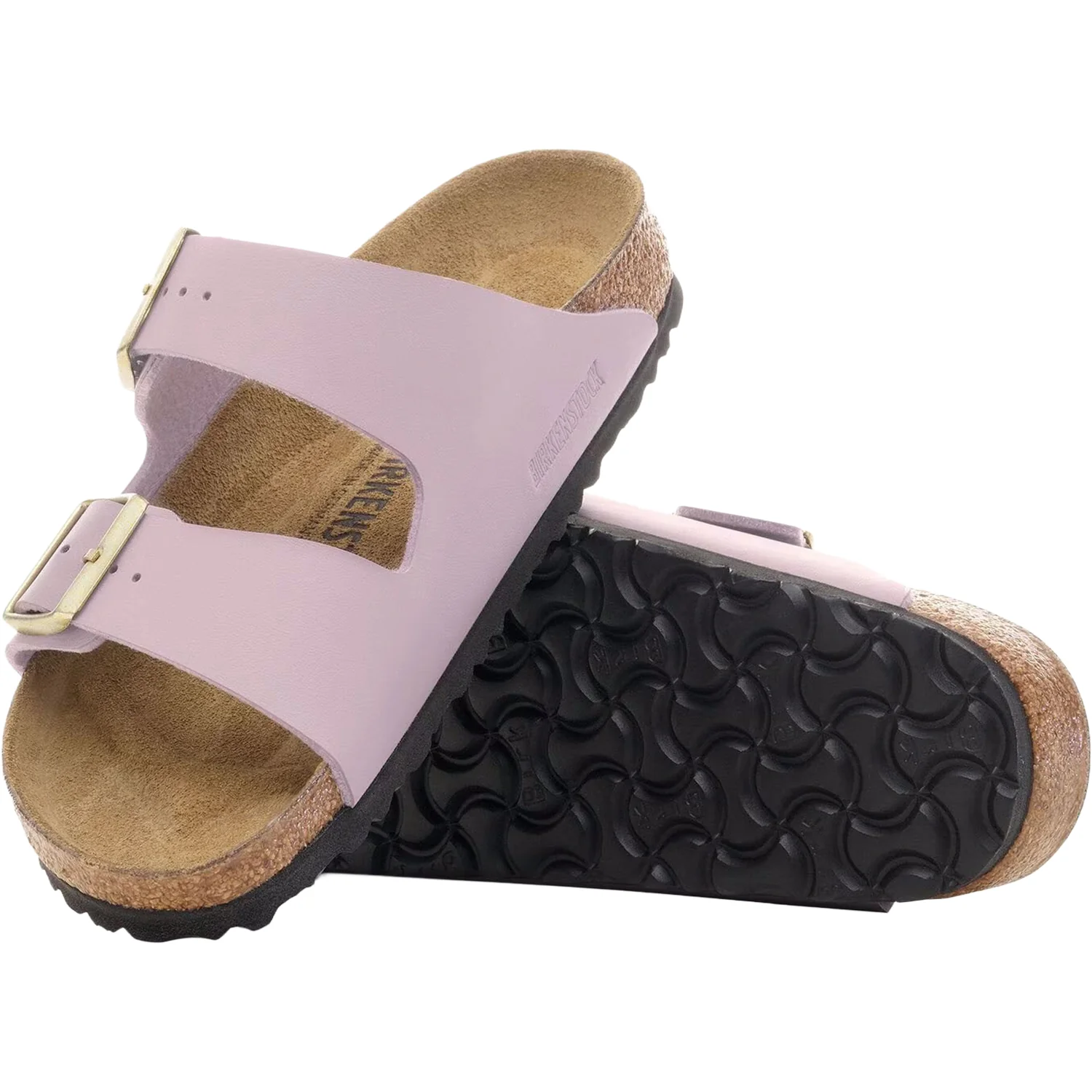 Birkenstock Arizona Birko-Flor Women's Sandals Faded Purple - Image 3