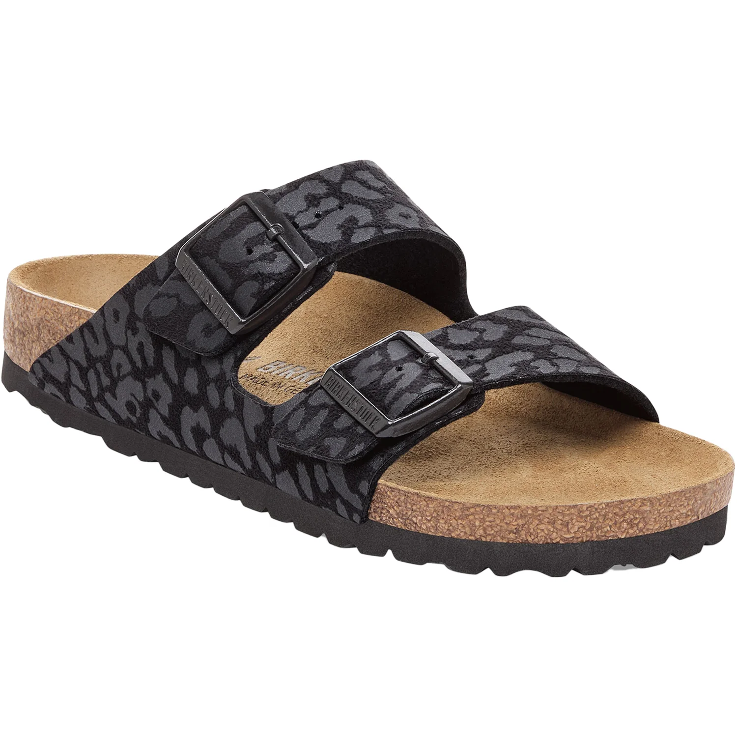 Birkenstock Arizona Leo Birkflor Women's Sandals Leo Black Birkoflor - Image 3