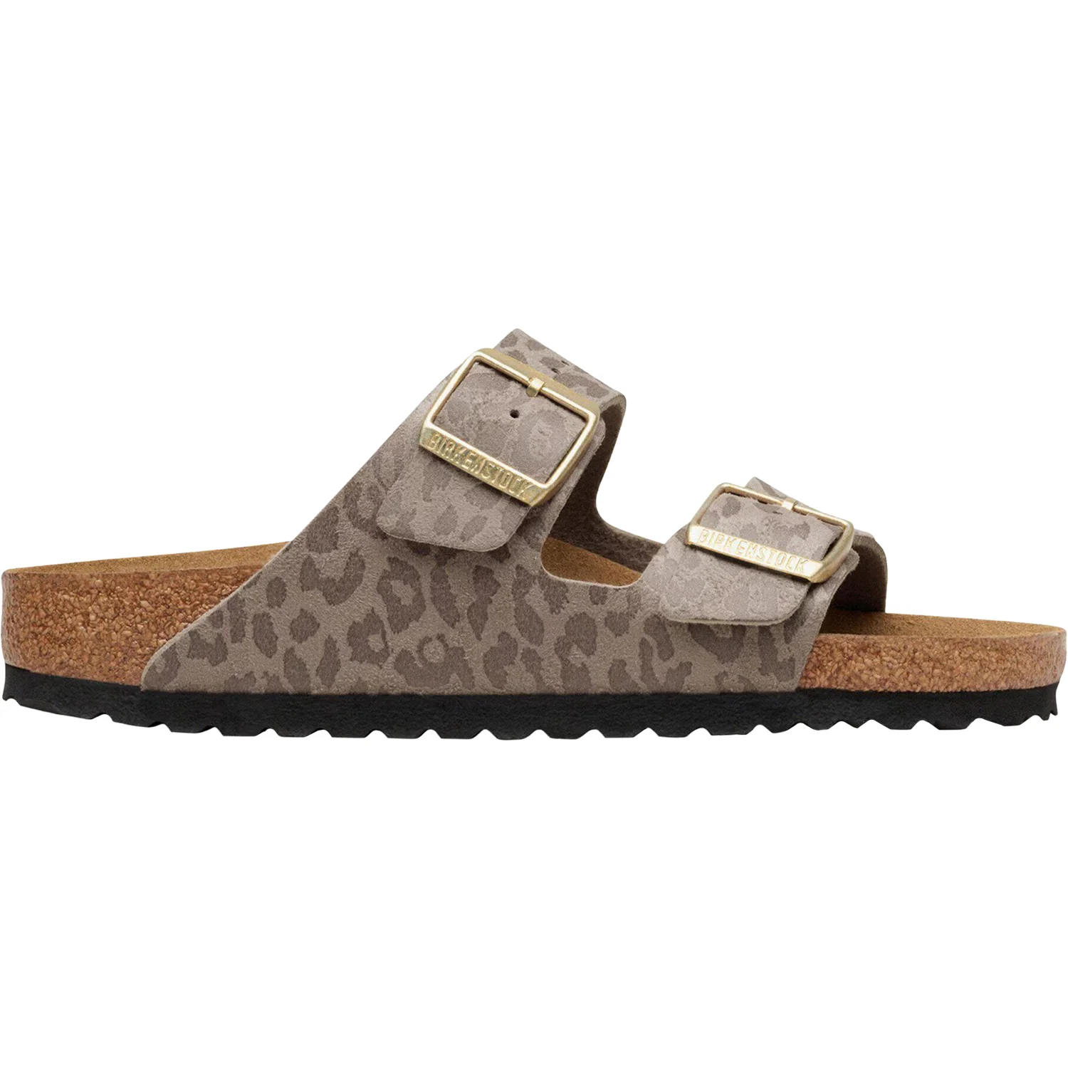 Birkenstock Arizona Birko-Flor Women's Sandals Leo Gray/Taupe