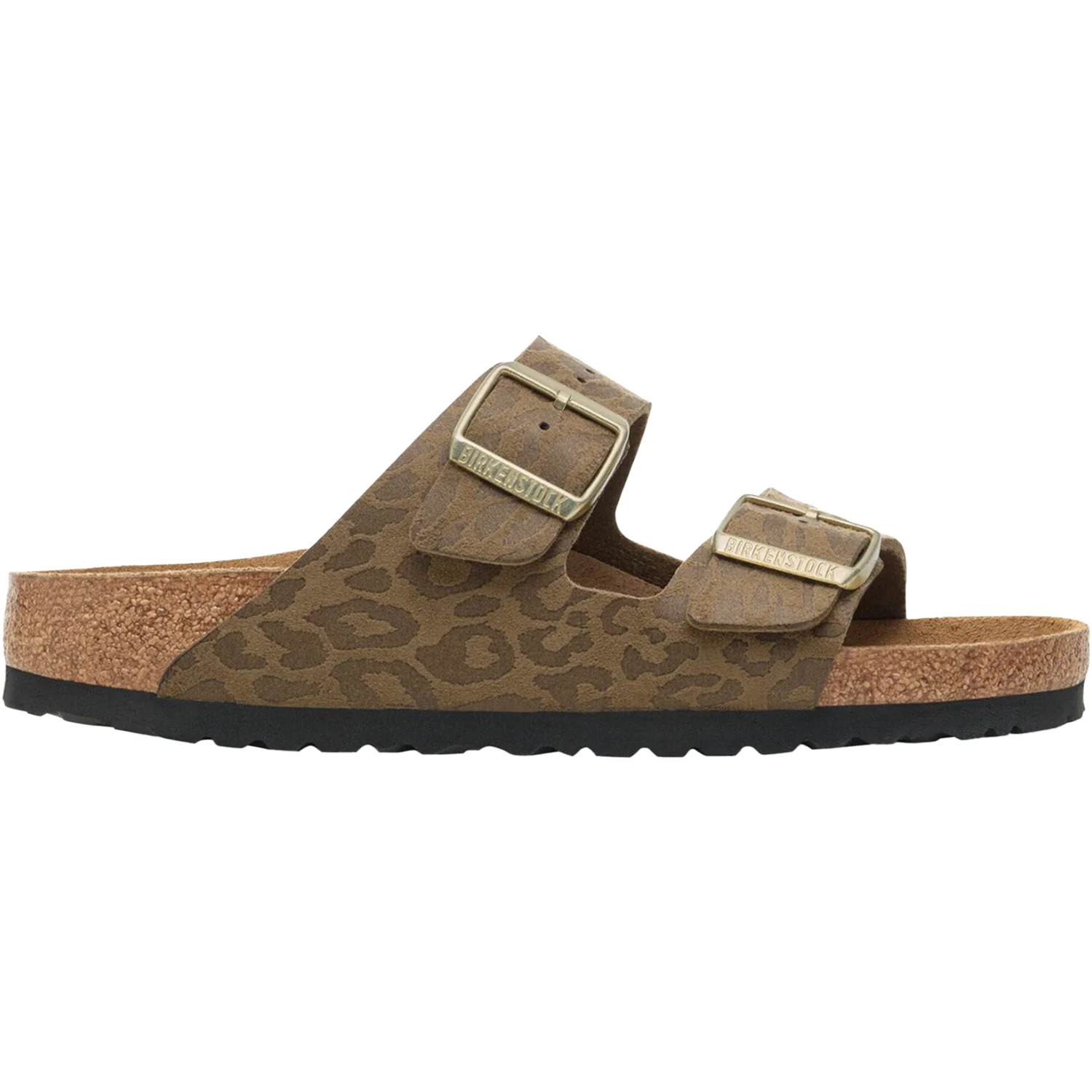 Birkenstock Arizona Women's Sandals Leo Khaki Birko-Flor
