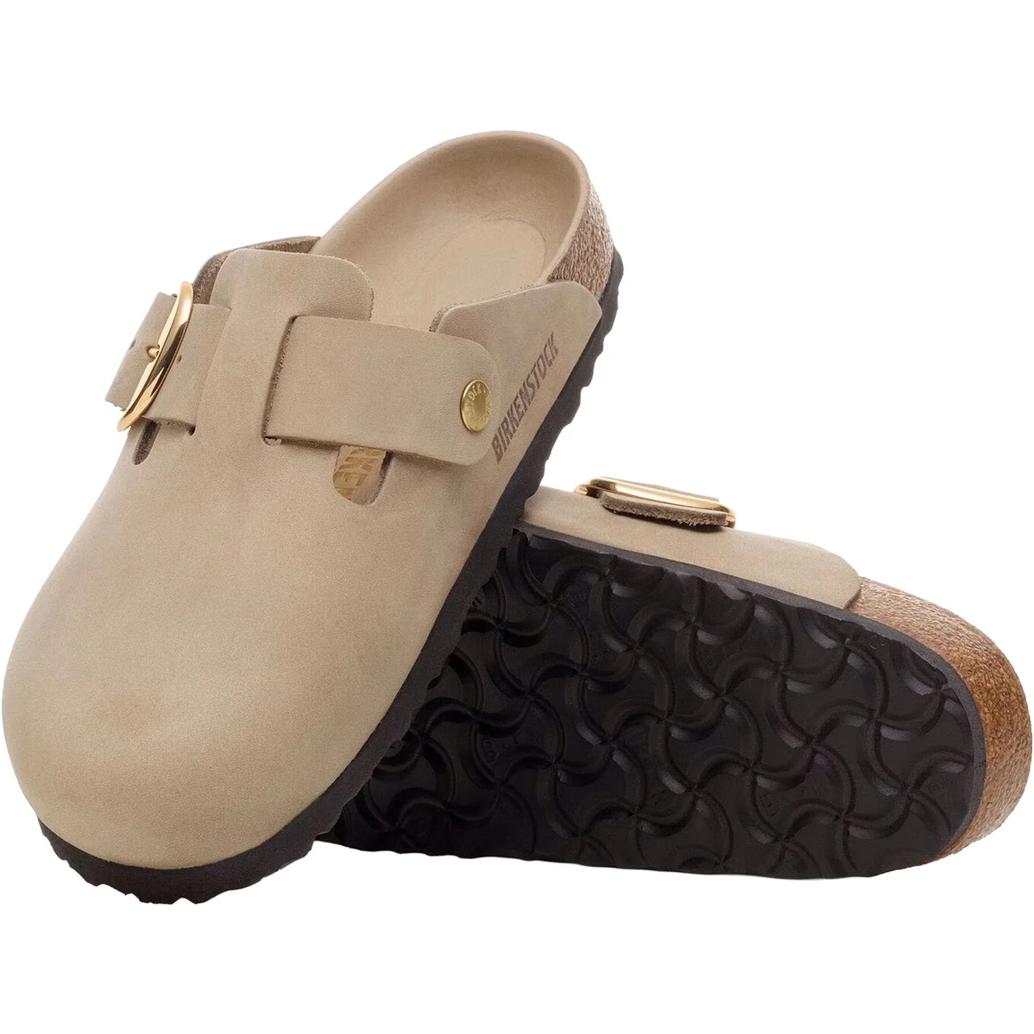 Birkenstock Boston Big Buckle Women's Sandals Tobacco Oiled - Image 3