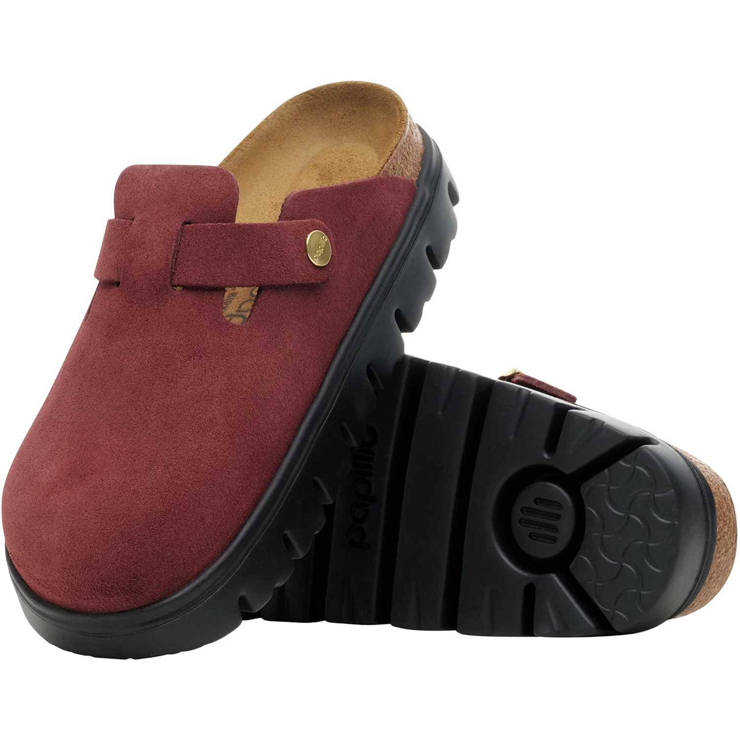 Birkenstock Boston Chunky Women's Sandals Zinfandel - Image 4