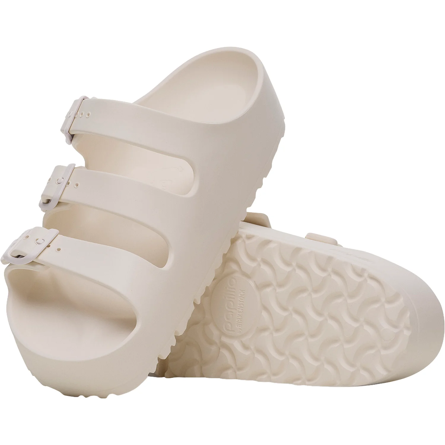 Birkenstock Florida III Flex Platform Women's Sandals Eggshell - Image 3