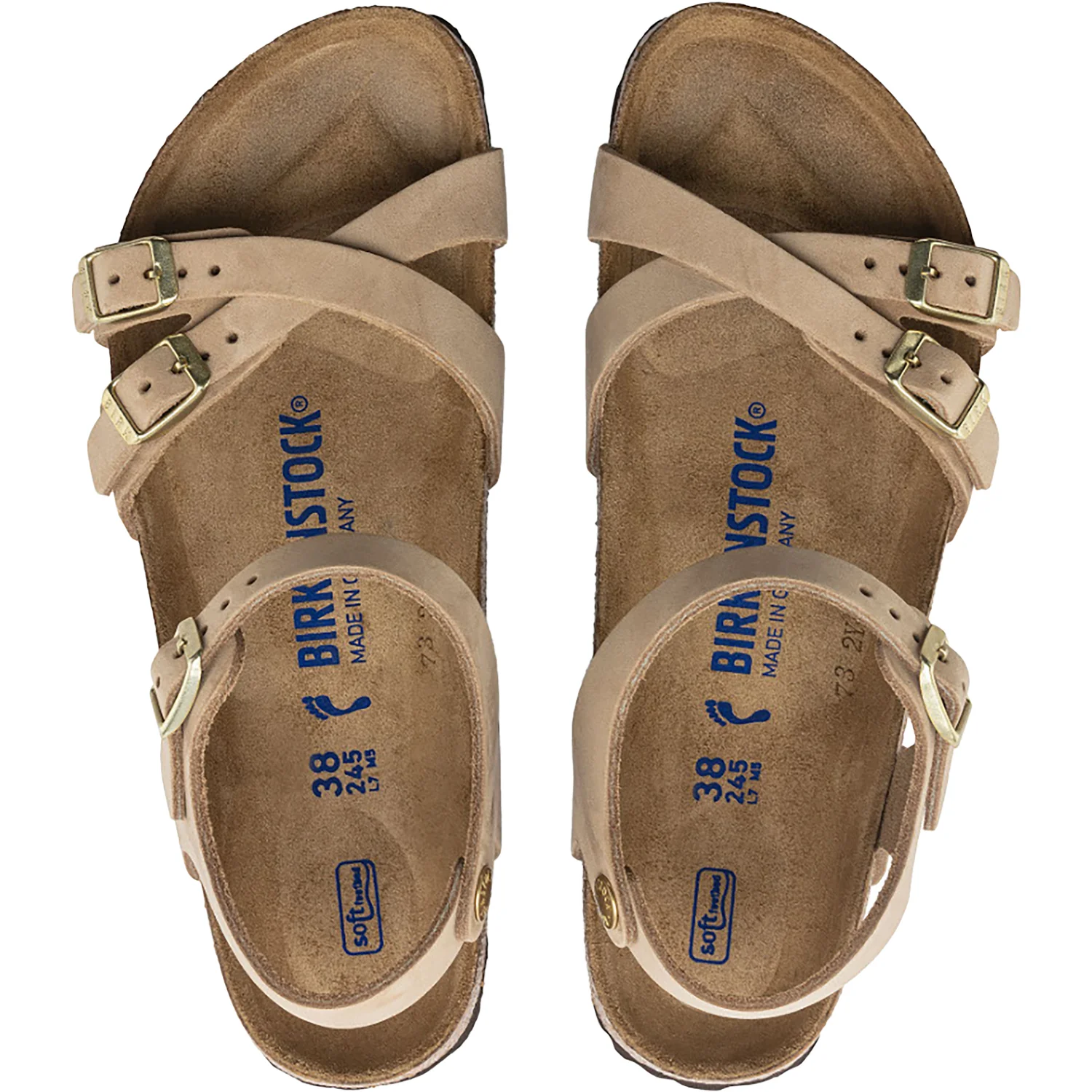 Birkenstock Kumba SFB Women's Sandals Sandcastle Nubuck - Image 2
