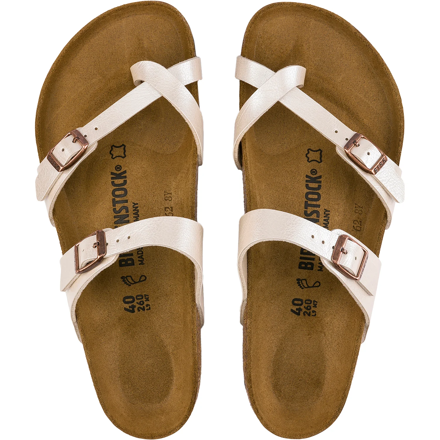 Birkenstock Mayari Birko-Flor Women's Sandals Graceful Antique Lace - Image 2