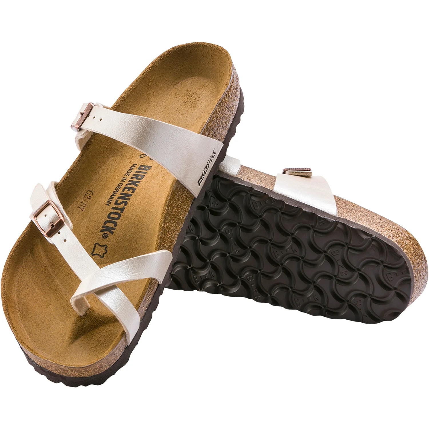 Birkenstock Mayari Birko-Flor Women's Sandals Graceful Antique Lace - Image 3