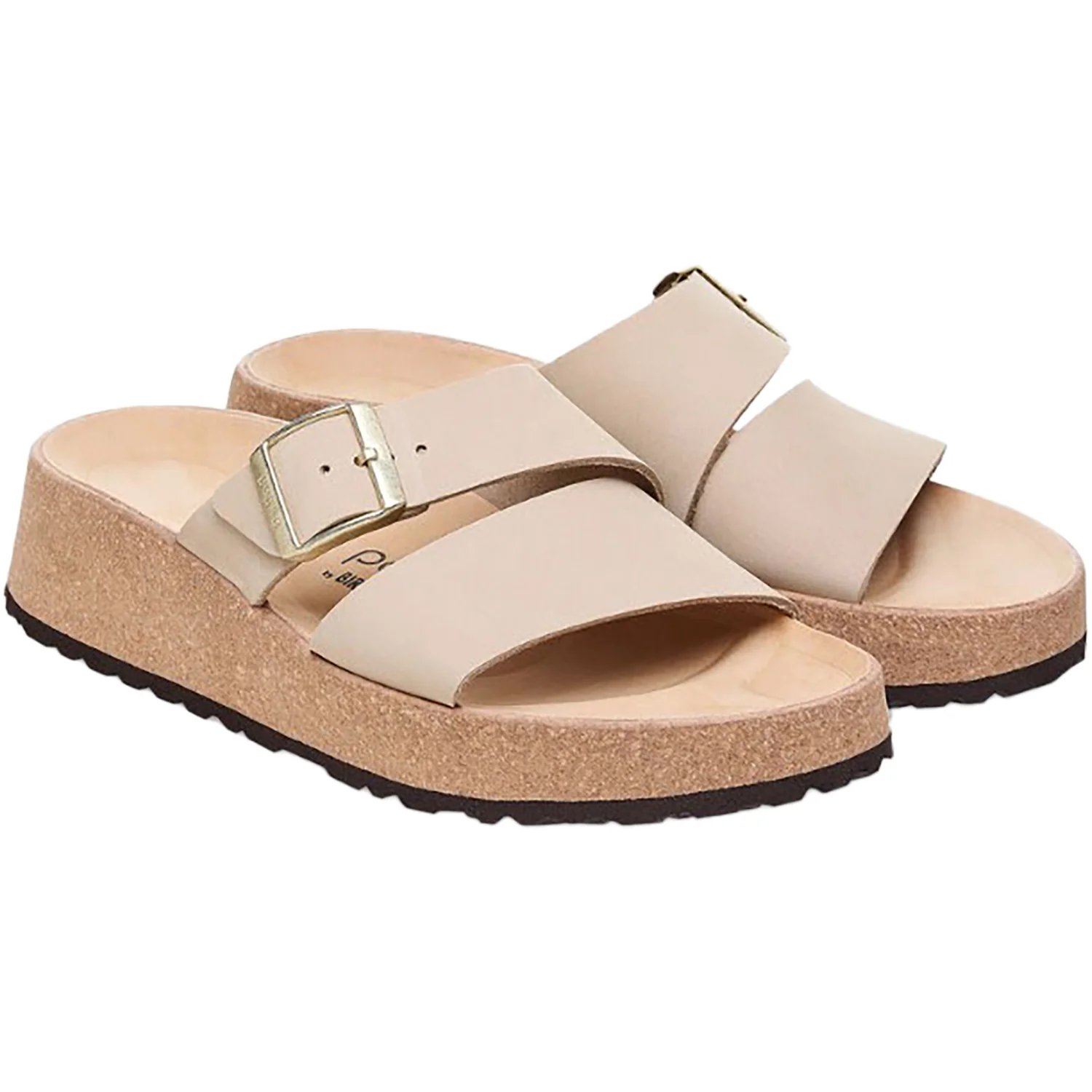Birkenstock Papillio Almina Women's Wedge Heel Sandals Sandcastle - Image 4