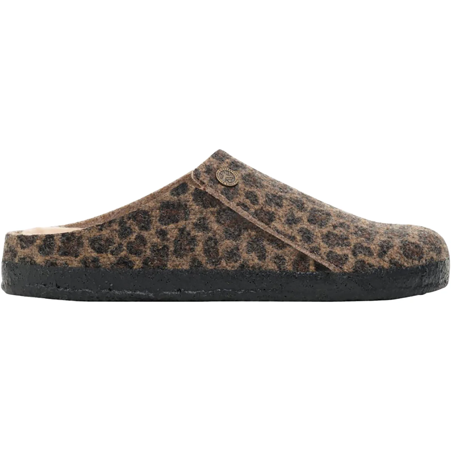Birkenstock Zermatt Shearling Women's Open Back Slippers Leo Toffee