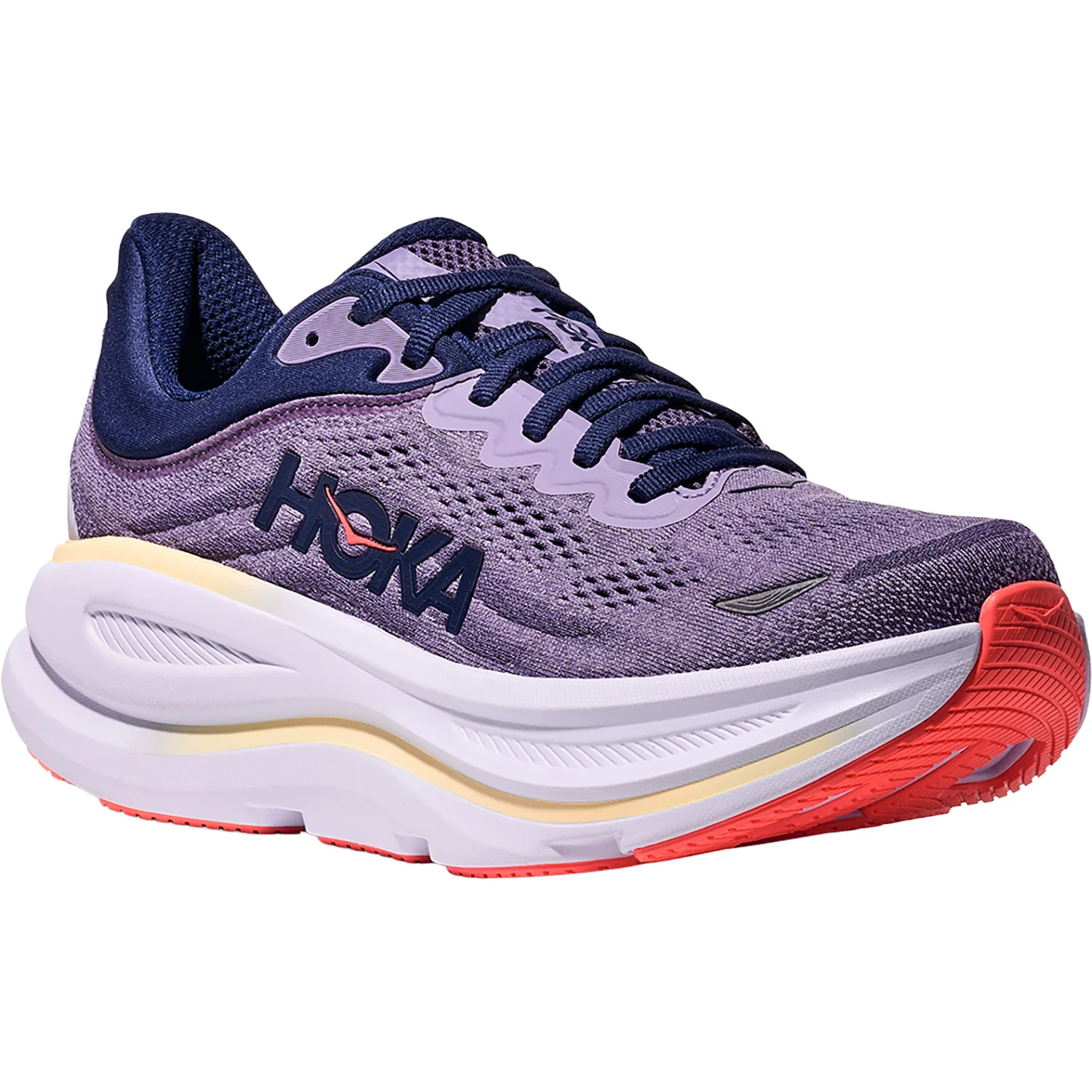 Hoka Bondi 9 (Neutral Support) Women's Athletic Shoes Berry Jam/Berry Patch - Image 5