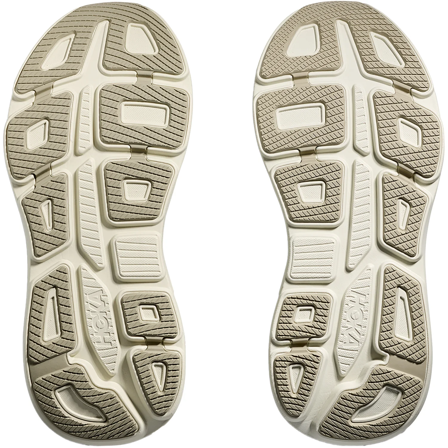 Hoka Bondi 9 (Neutral Support) Women's Athletic Shoes Truffle Salt/Sea Glass - Image 4