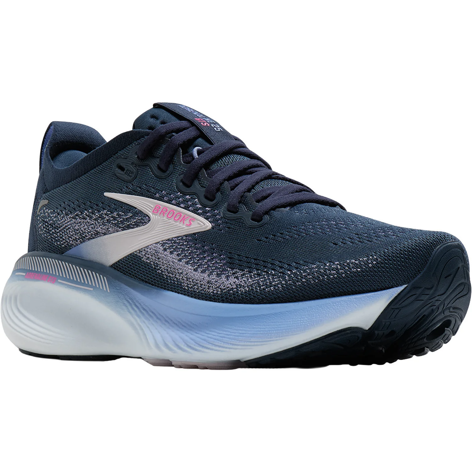 Brooks Adrenaline GTS 25 Stability (Stability Support) Women's Athletic Shoes Spellbound/Blazing Bell/Pink - Image 4
