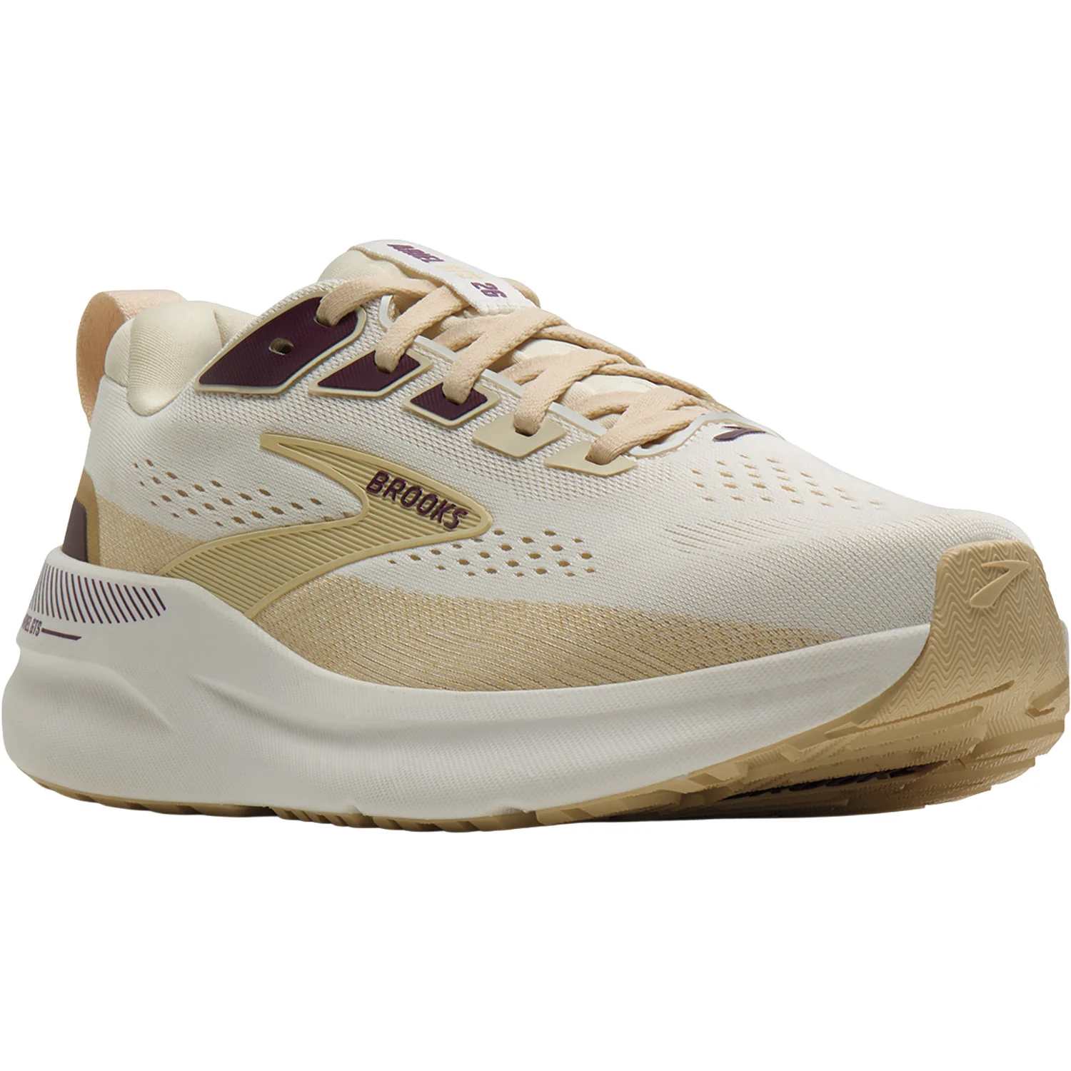 Brooks Ariel GTS 26 (Stability Support) Women's Athletic Shoes Coconut/Sand/Potent Purple - Image 5