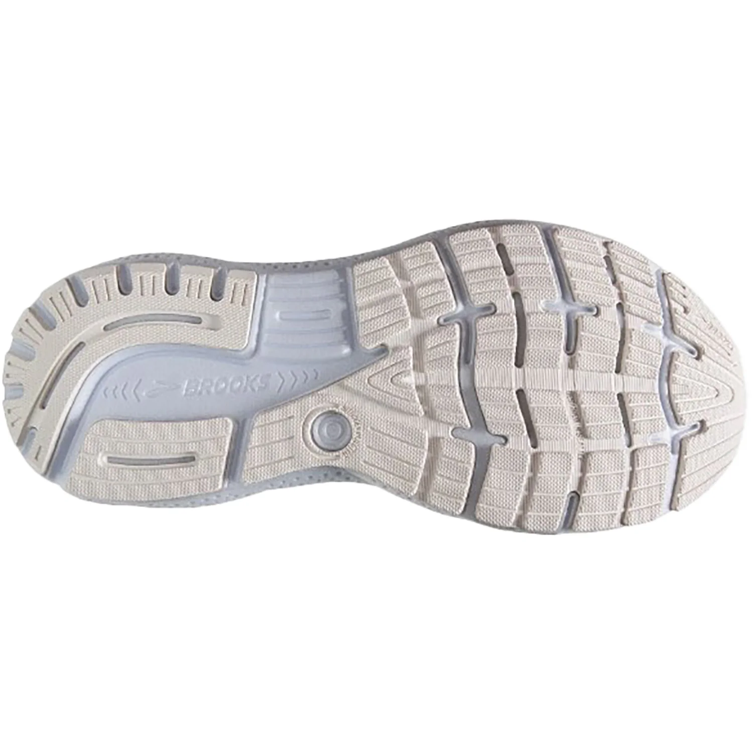 Brooks Ghost 16 (Neutral Support) Women's Athletic Shoes White/Black/Rose Gold Mesh - Image 4