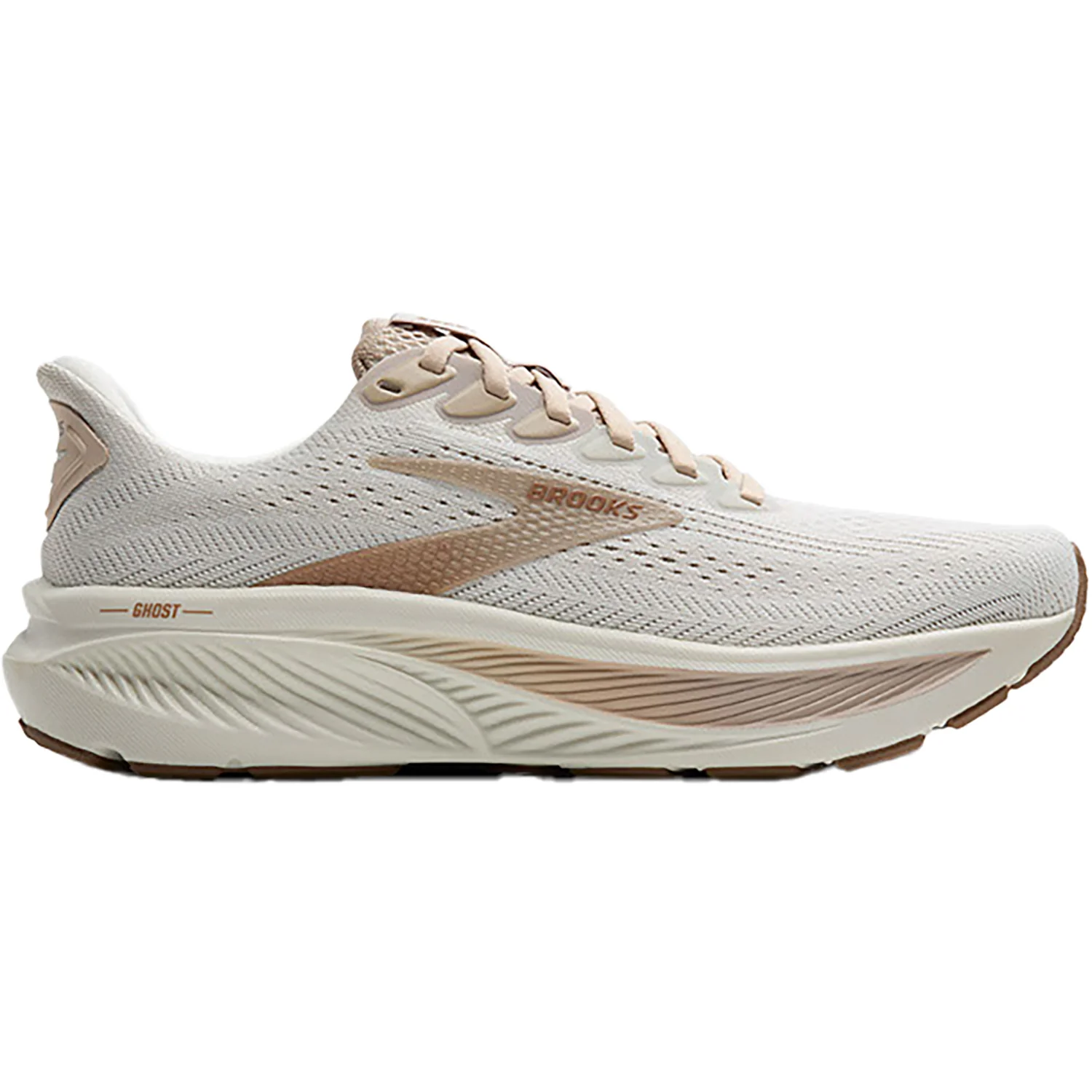 Brooks Ghost 17 (Neutral Support) Women's Running Shoes Grey/Chateau Grey/Portabella Mesh