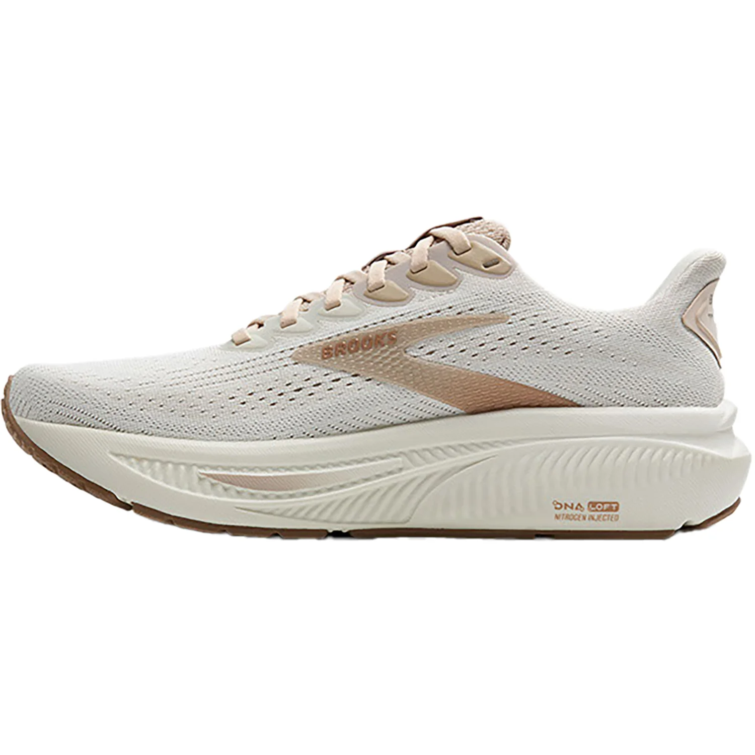 Brooks Ghost 17 (Neutral Support) Women's Running Shoes Grey/Chateau Grey/Portabella Mesh - Image 3