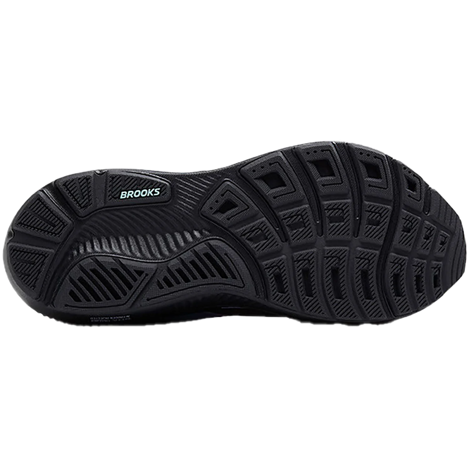 Brooks Ghost 17 (Neutral Support) Women's Running Shoes Grey/Clear Water/Purple Mesh - Image 4