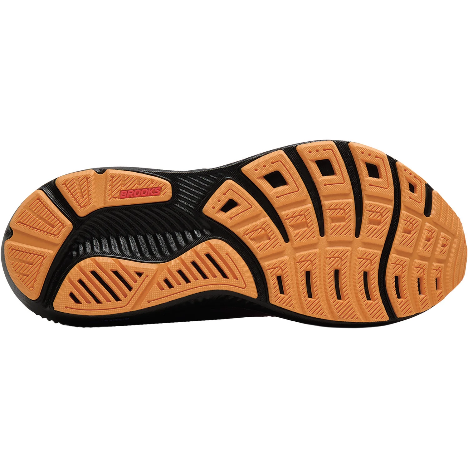 Brooks Ghost 17 (Neutral Support) Women's Athletic Shoes Night Blue/Papaya - Image 4