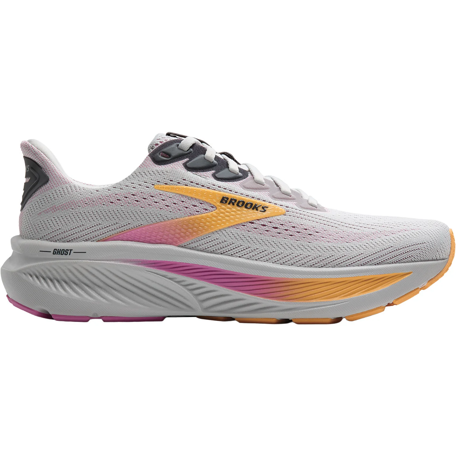 Brooks Ghost 17 (Neutral Support) Women's Athletic Shoes Oyster/Apricot/Pink