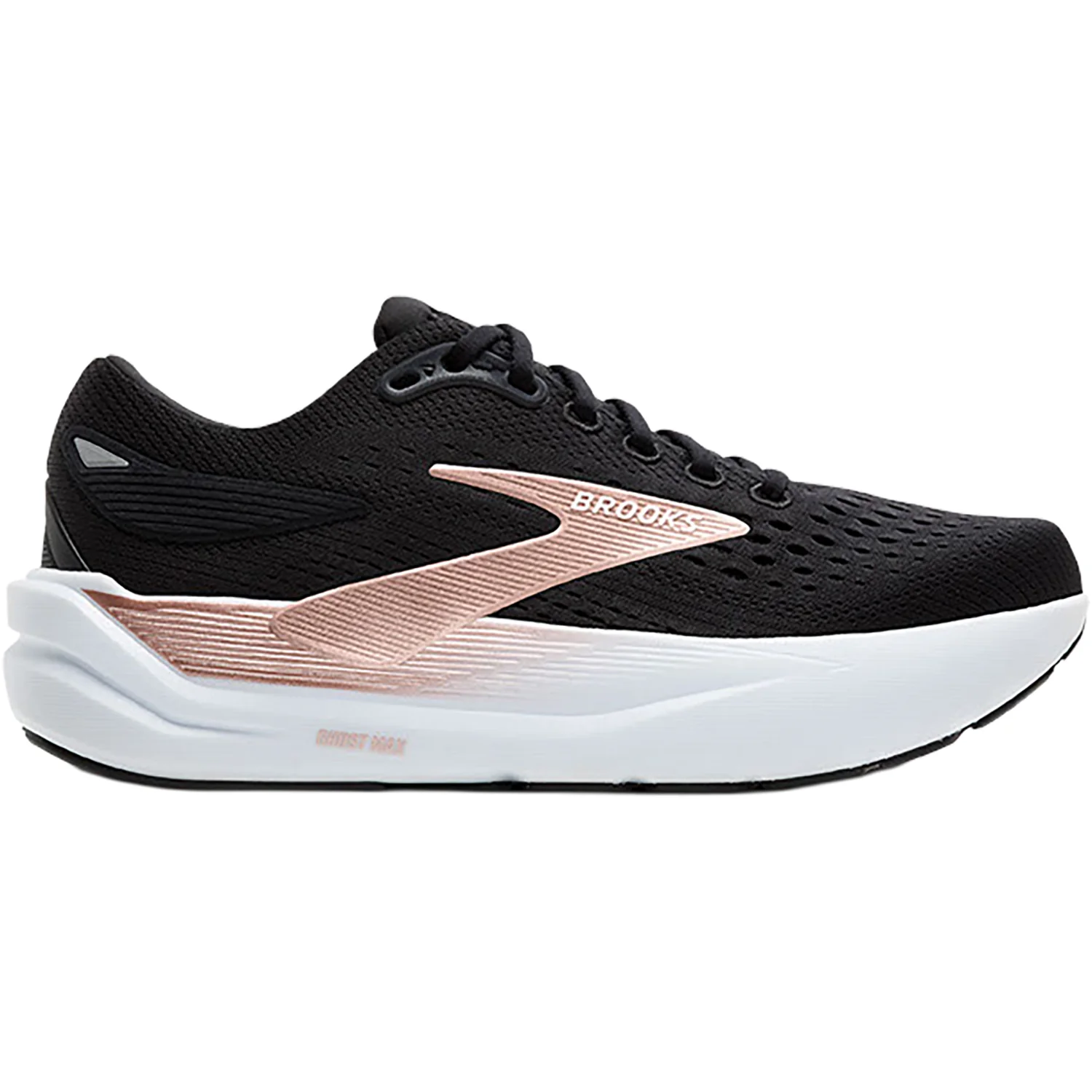 Brooks Ghost Max 3 (Neutral Support) Women's Running Shoes Black/Black/Rosegold