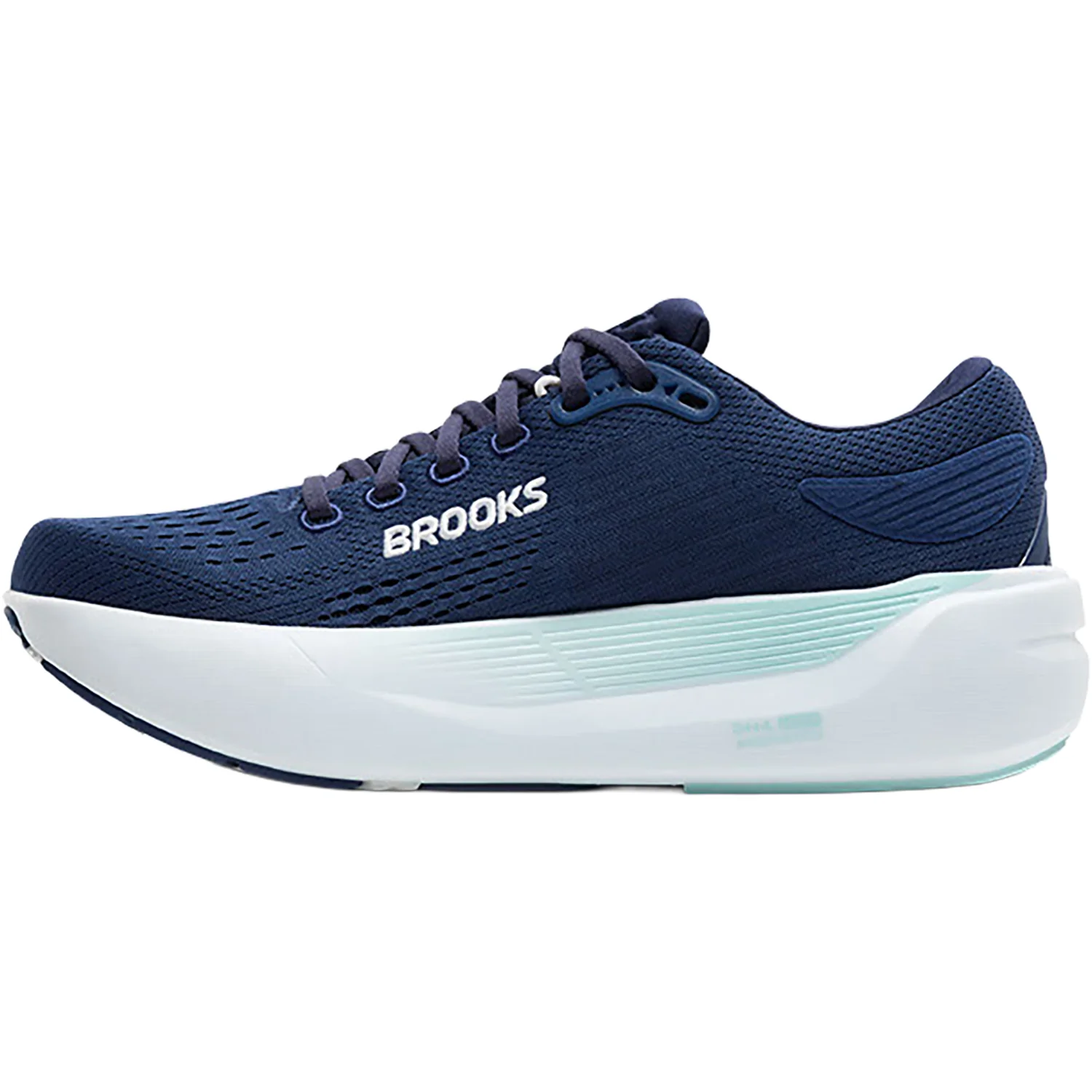 Brooks Ghost Max 3 (Neutral Support) Women's Running Shoes Navy/Peacoat/Clearwater - Image 3