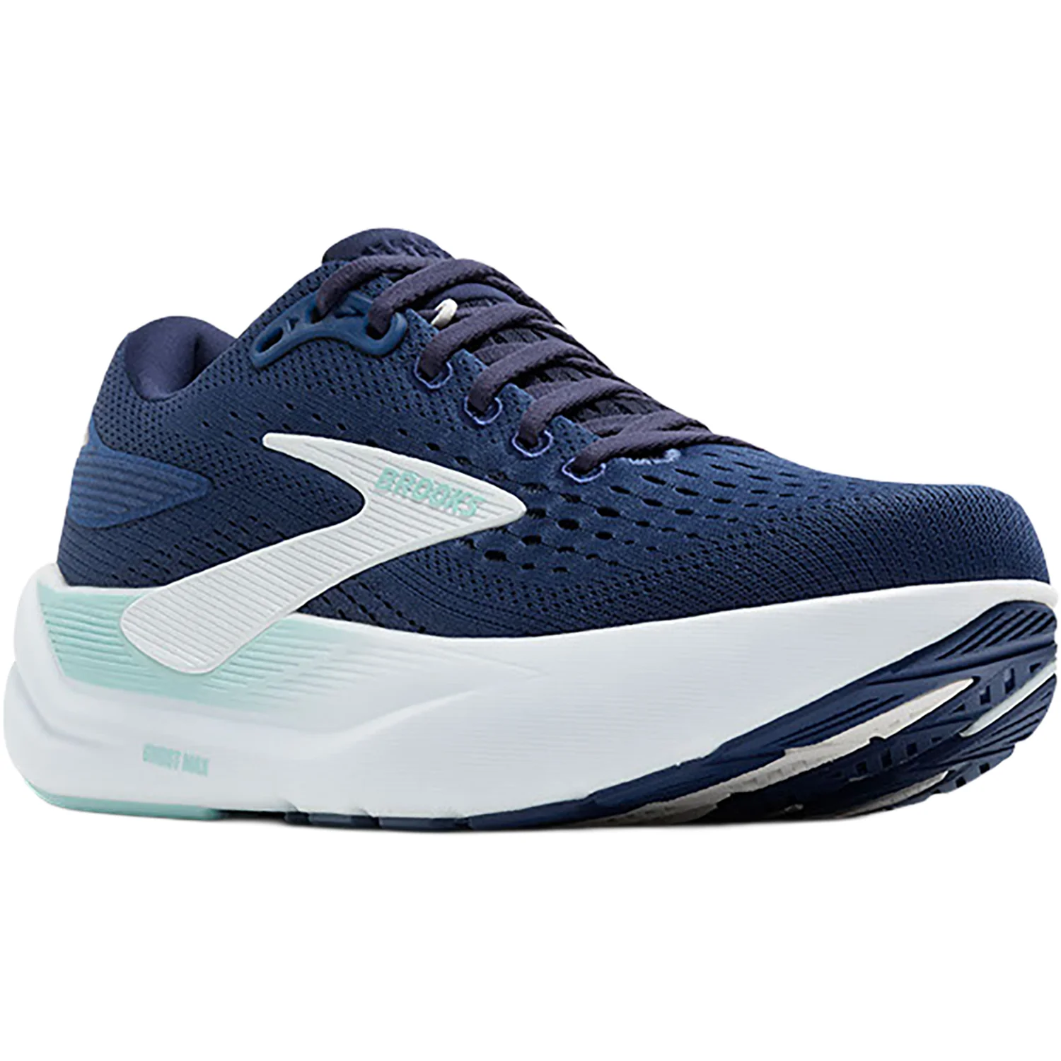 Brooks Ghost Max 3 (Neutral Support) Women's Running Shoes Navy/Peacoat/Clearwater - Image 5