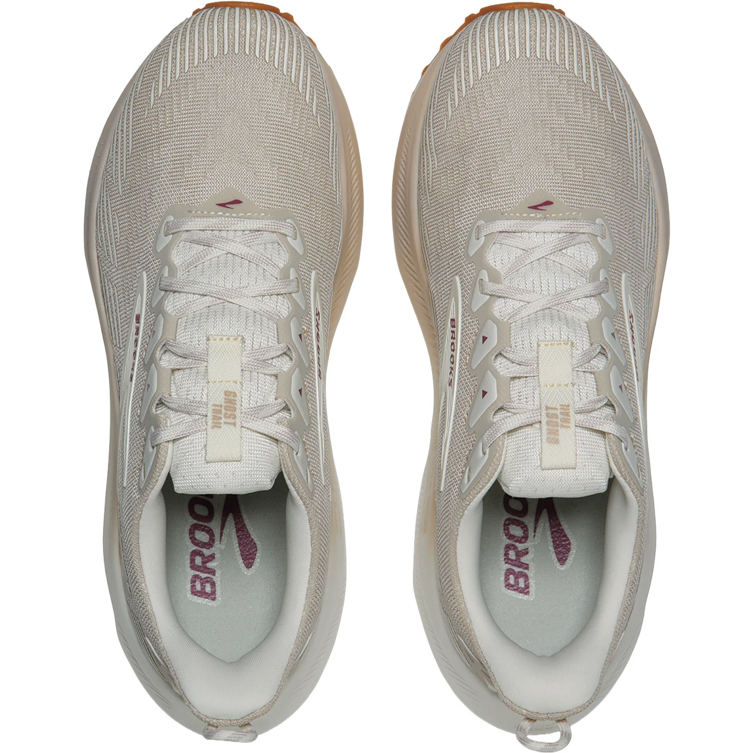 Brooks Ghost Trail (Neutral Support) Women's Outdoor Trail Runnings Coconut/Chateau/Rose - Image 2