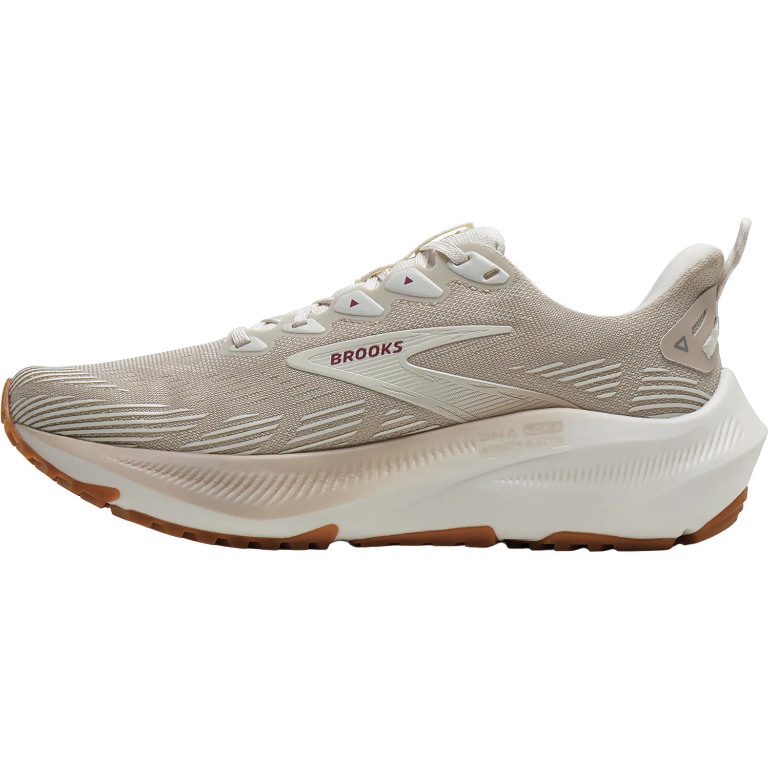 Brooks Ghost Trail (Neutral Support) Women's Outdoor Trail Runnings Coconut/Chateau/Rose - Image 3
