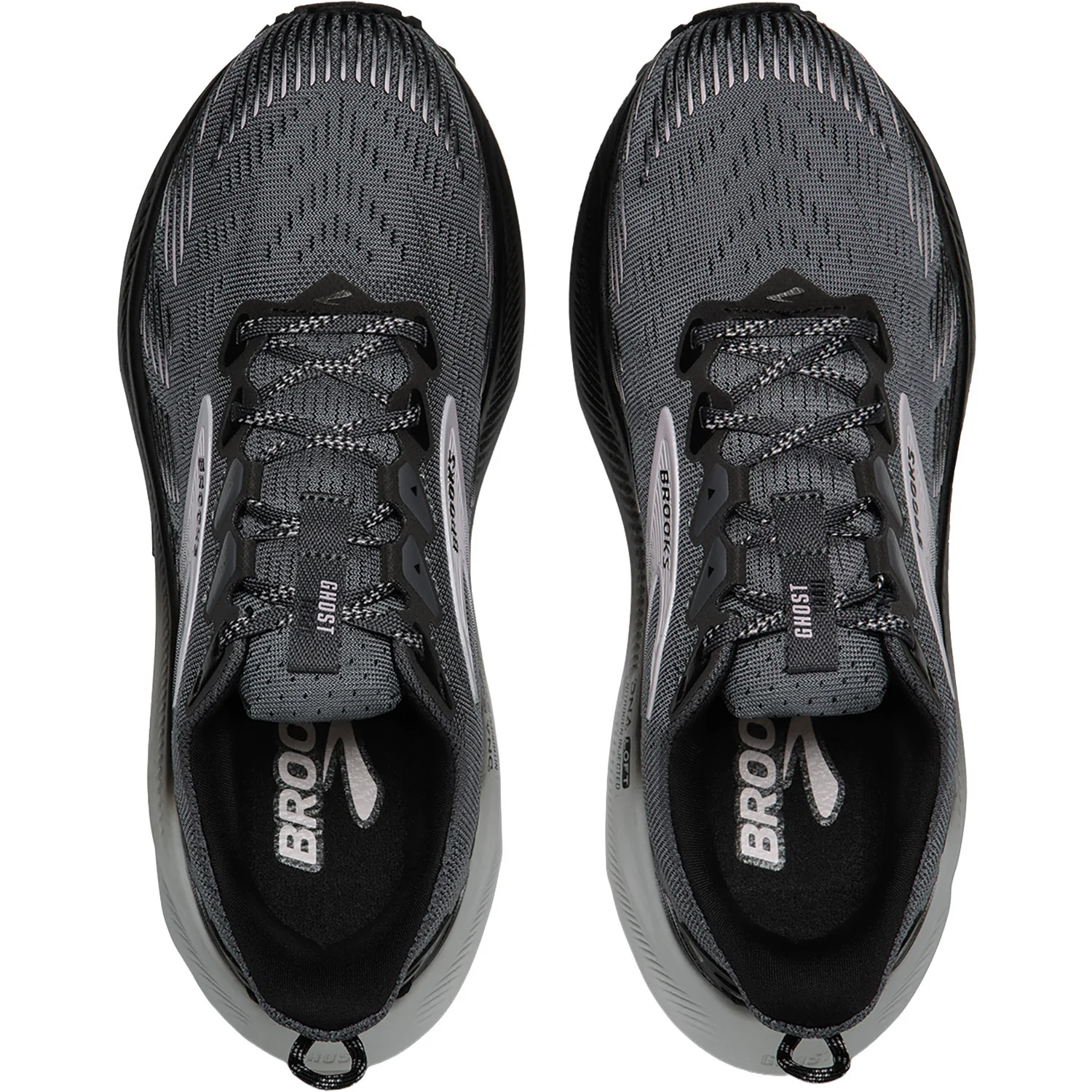Brooks Ghost Trail (Neutral Support) Women's Athletic Shoes Hiking Poppy Seed/Black/Pink - Image 2