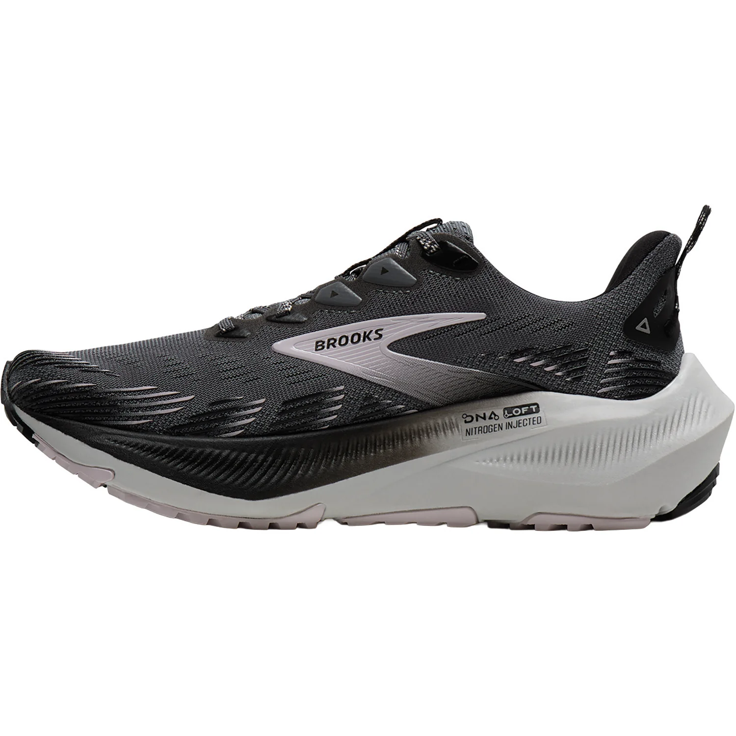 Brooks Ghost Trail (Neutral Support) Women's Athletic Shoes Hiking Poppy Seed/Black/Pink - Image 3