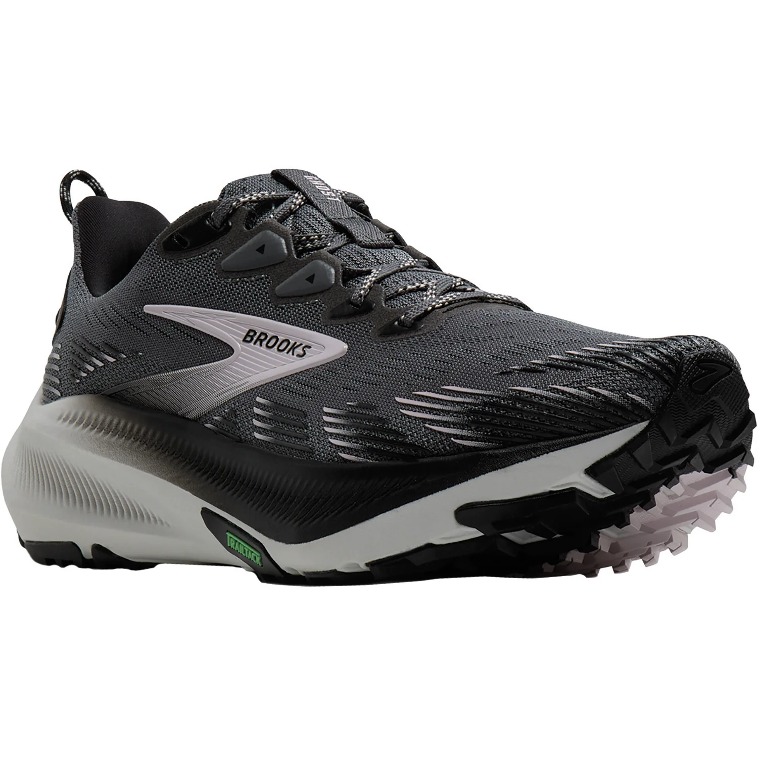 Brooks Ghost Trail (Neutral Support) Women's Athletic Shoes Hiking Poppy Seed/Black/Pink - Image 5