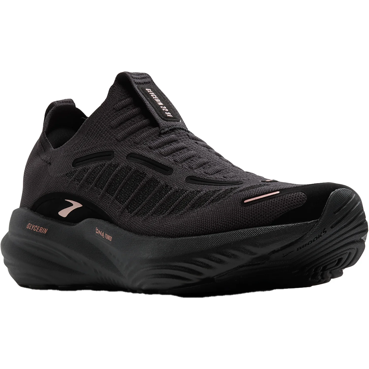 Brooks Glycerin 22 SE (Neutral Support) Women's Athletic Shoes Black/Metallic Rose Gold - Image 5