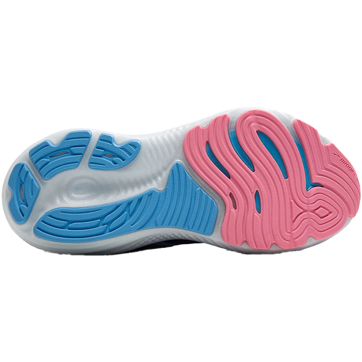 Brooks Glycerin GTS 22 (Neutral Support) (Stability Support) Women's Athletic Shoes Blue Ribbon/Peacoat/Dianthus Mesh - Image 4