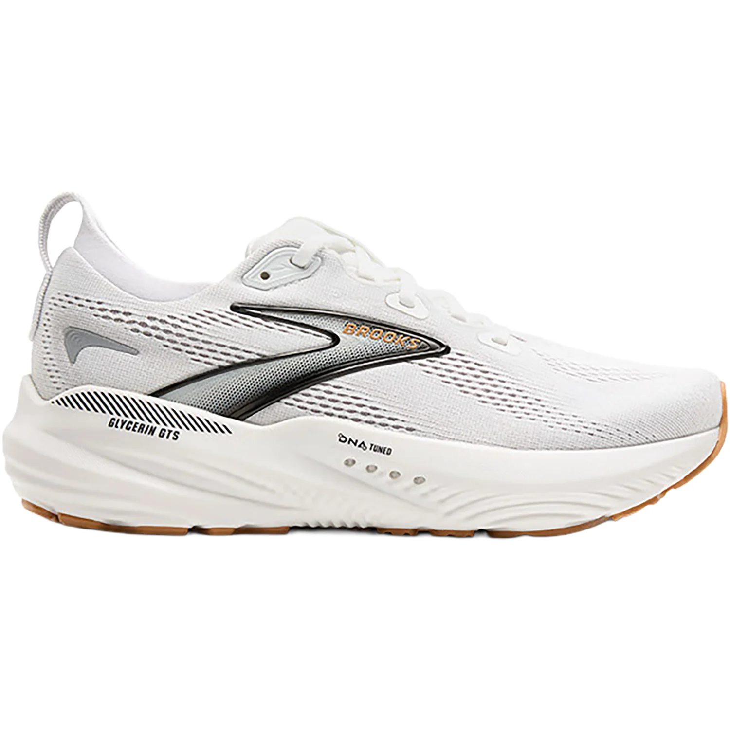 Brooks Glycerin GTS 22 (Neutral Support) (Stability Support) Women's Athletic Shoes White/Grey/Black