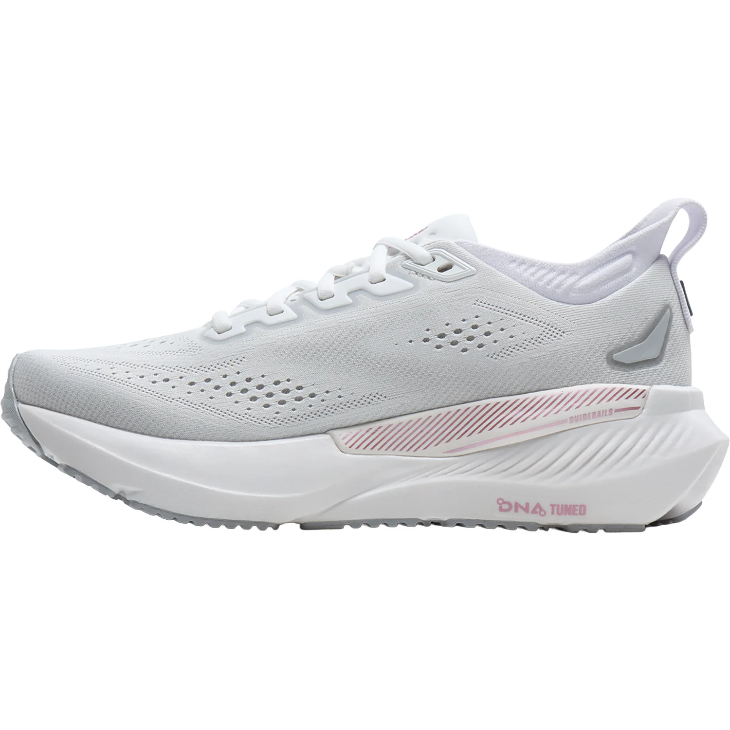 Brooks Glycerin GTS (Neutral Support) Women's Athletic Shoes White/Harbor Mist/Metallic - Image 3