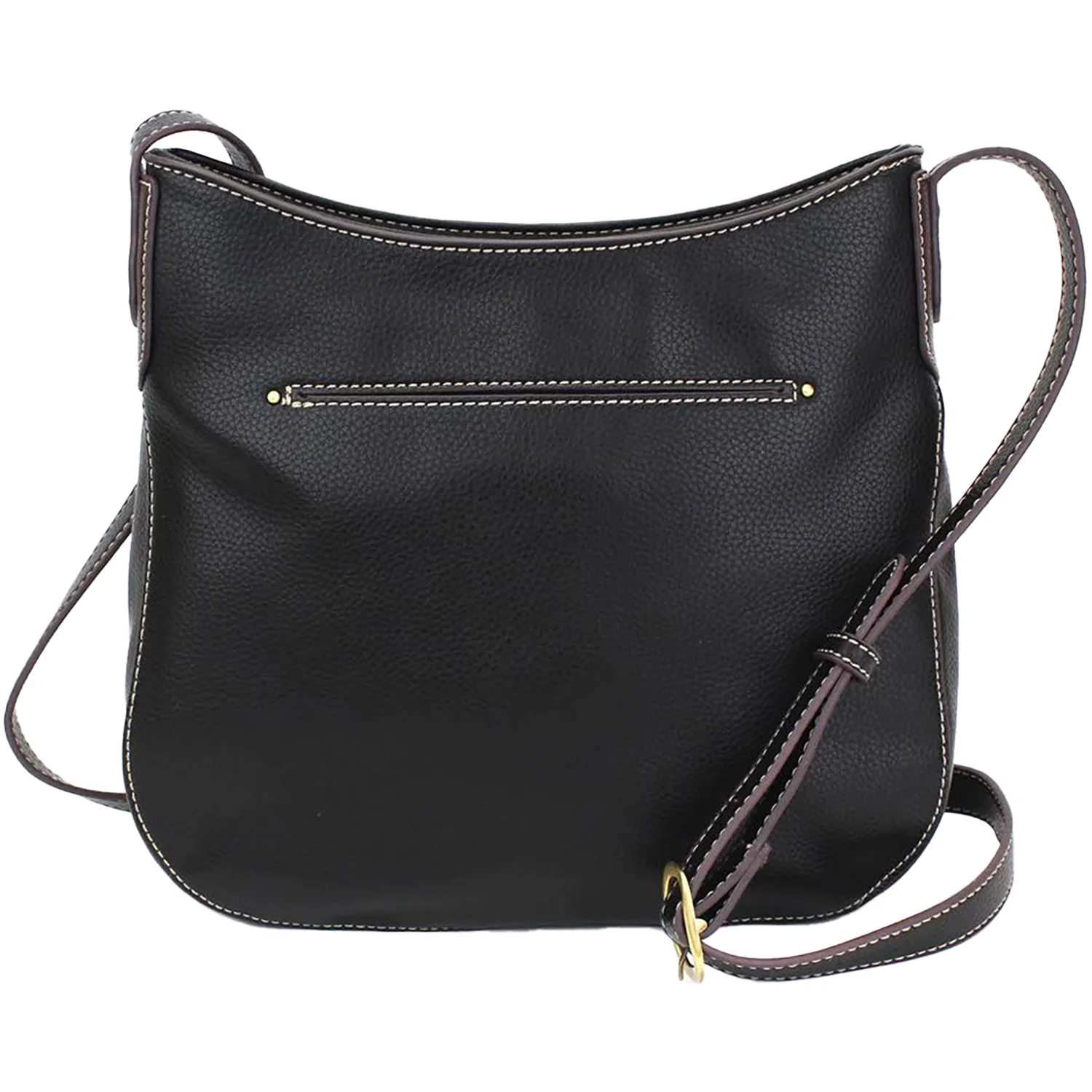 Chala Hummingbird Crescent Crossbody Handbag Black Synthetic - Image 4