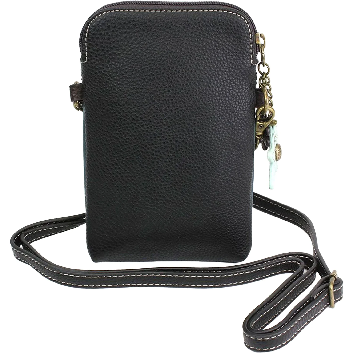 Chala Jellyfish Dazzled Cellphone Crossbody Handbag Navy Synthetic - Image 4