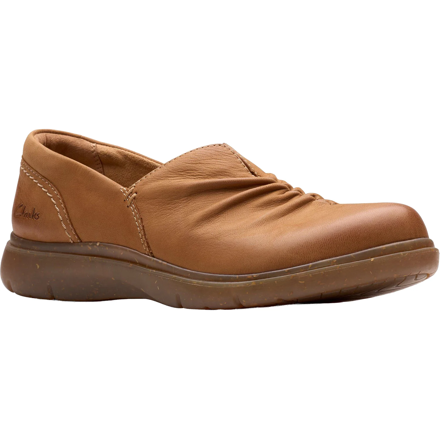 Clarks Certina Rose Women's Slip Ons Traditional Tan - Image 5