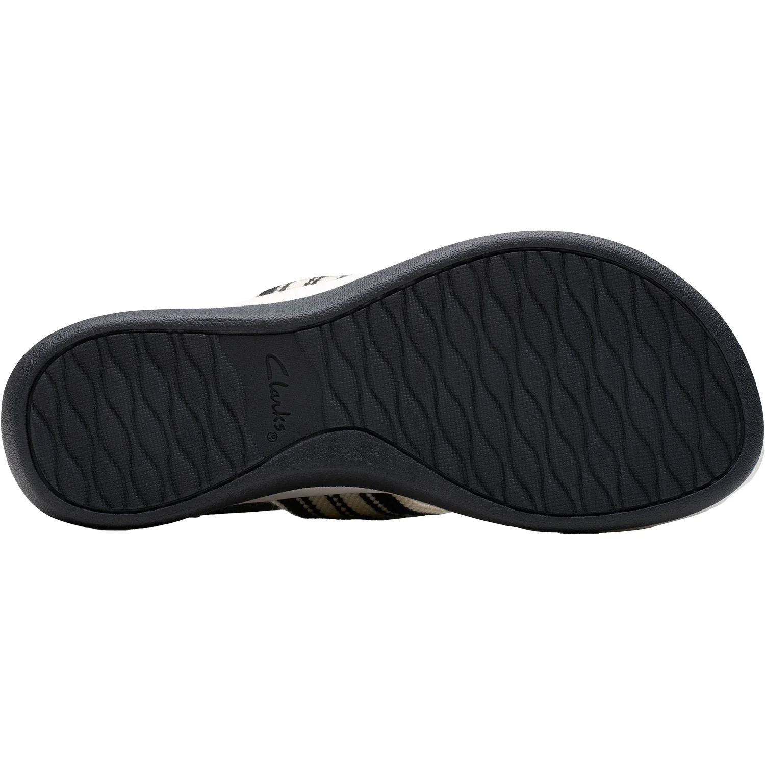 Clarks Cloudsteppers Arla Stroll Women's Sandals Black Multi Knit Synthetic - Image 4