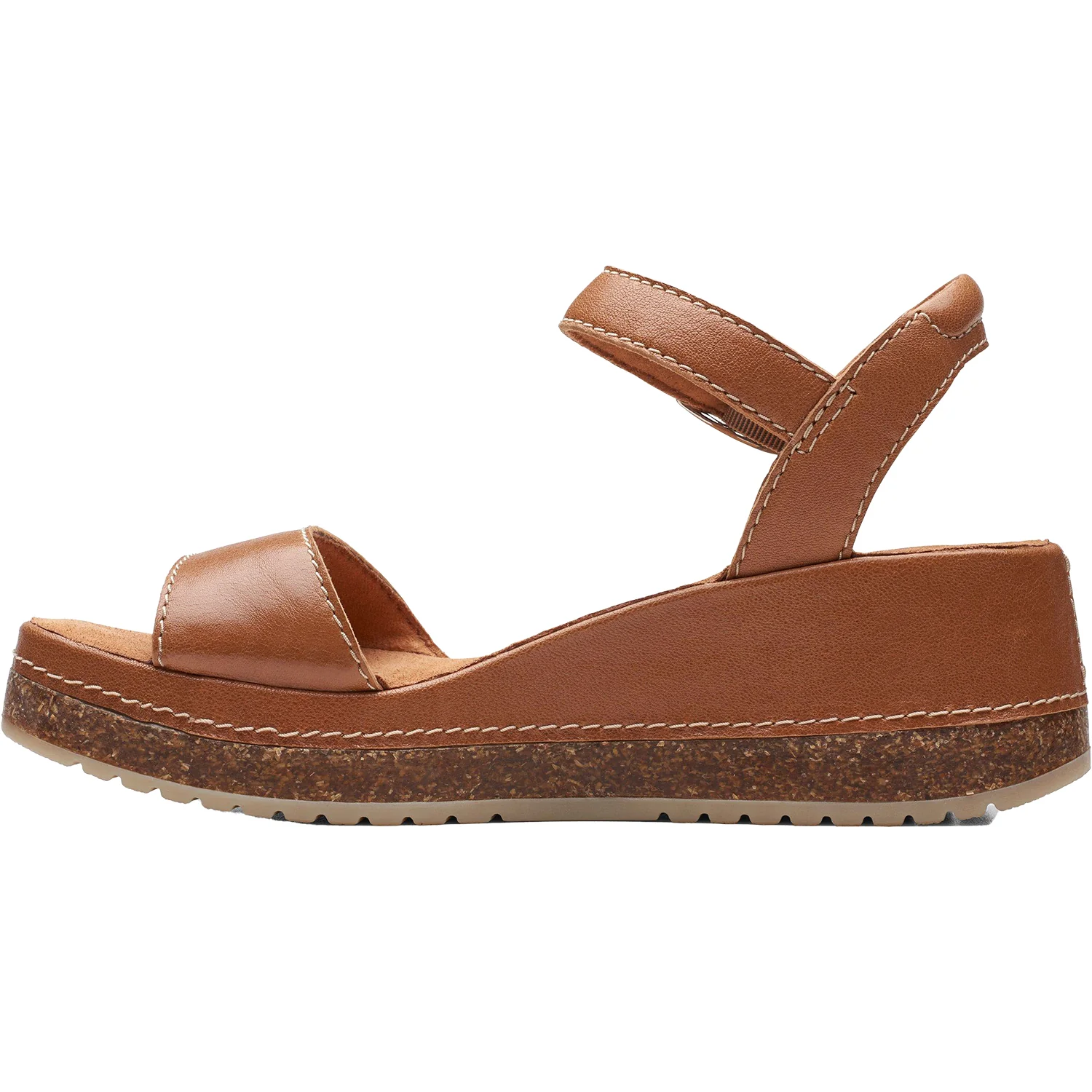 Clarks Kassanda Lily Women's Sandals Tan Leather - Image 3