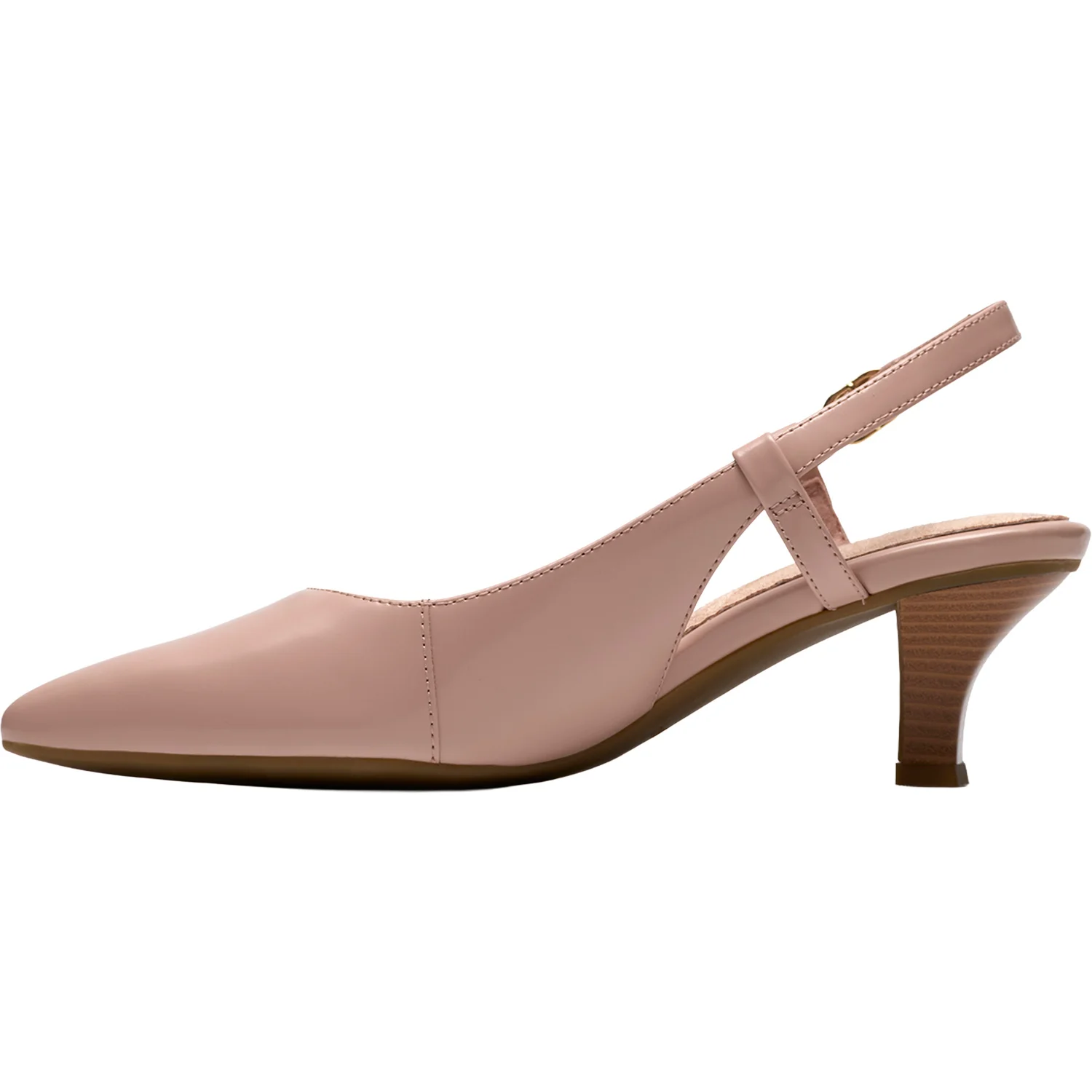 Clarks Kepley Lane Women's Dress Heels Light Pink Leather - Image 3