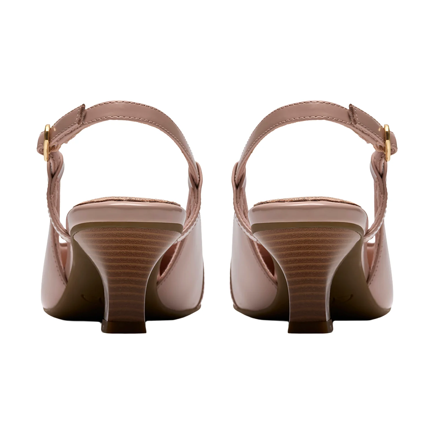 Clarks Kepley Lane Women's Dress Heels Light Pink Leather - Image 6