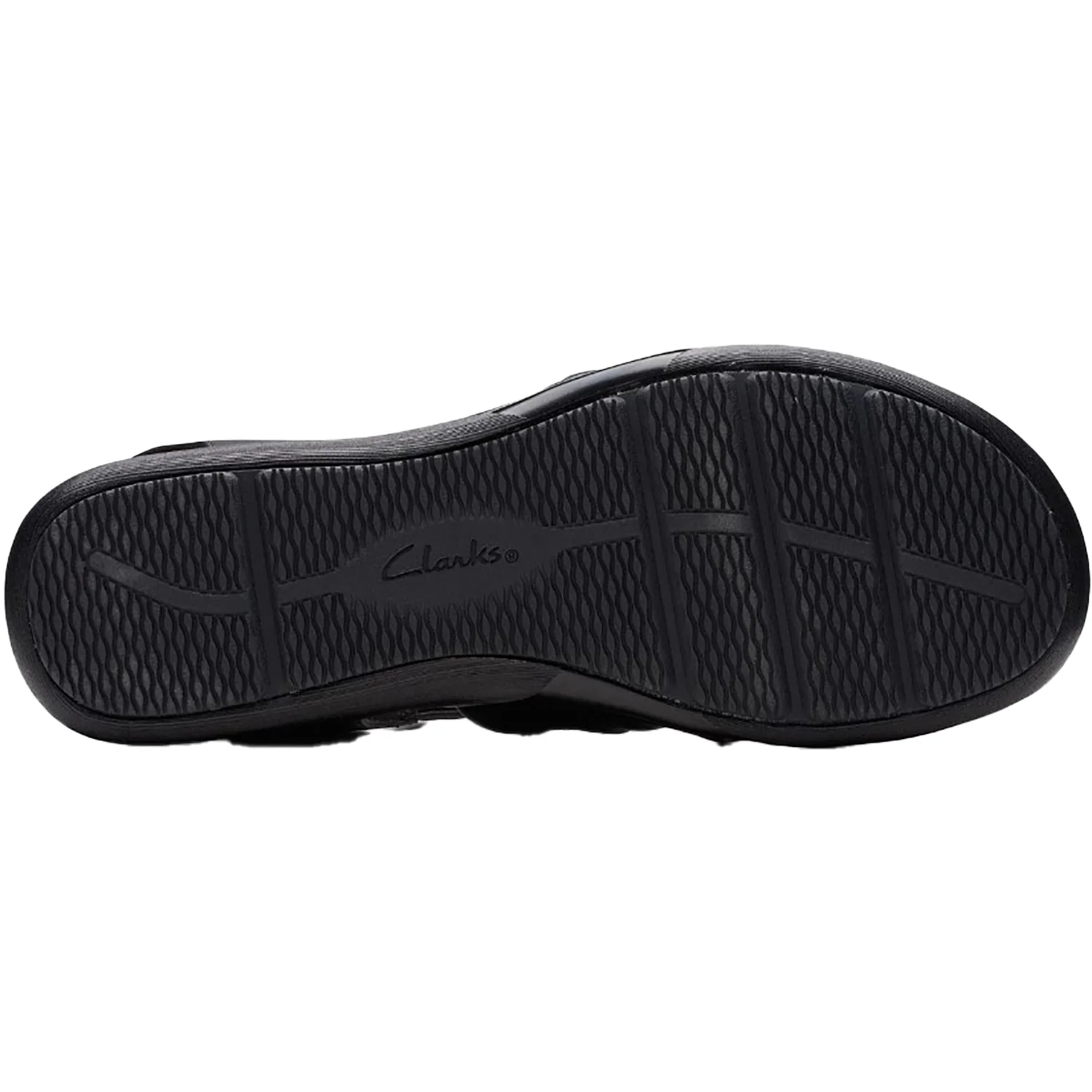 Clarks Kitly Ave Women's Sandals Black Leather - Image 4