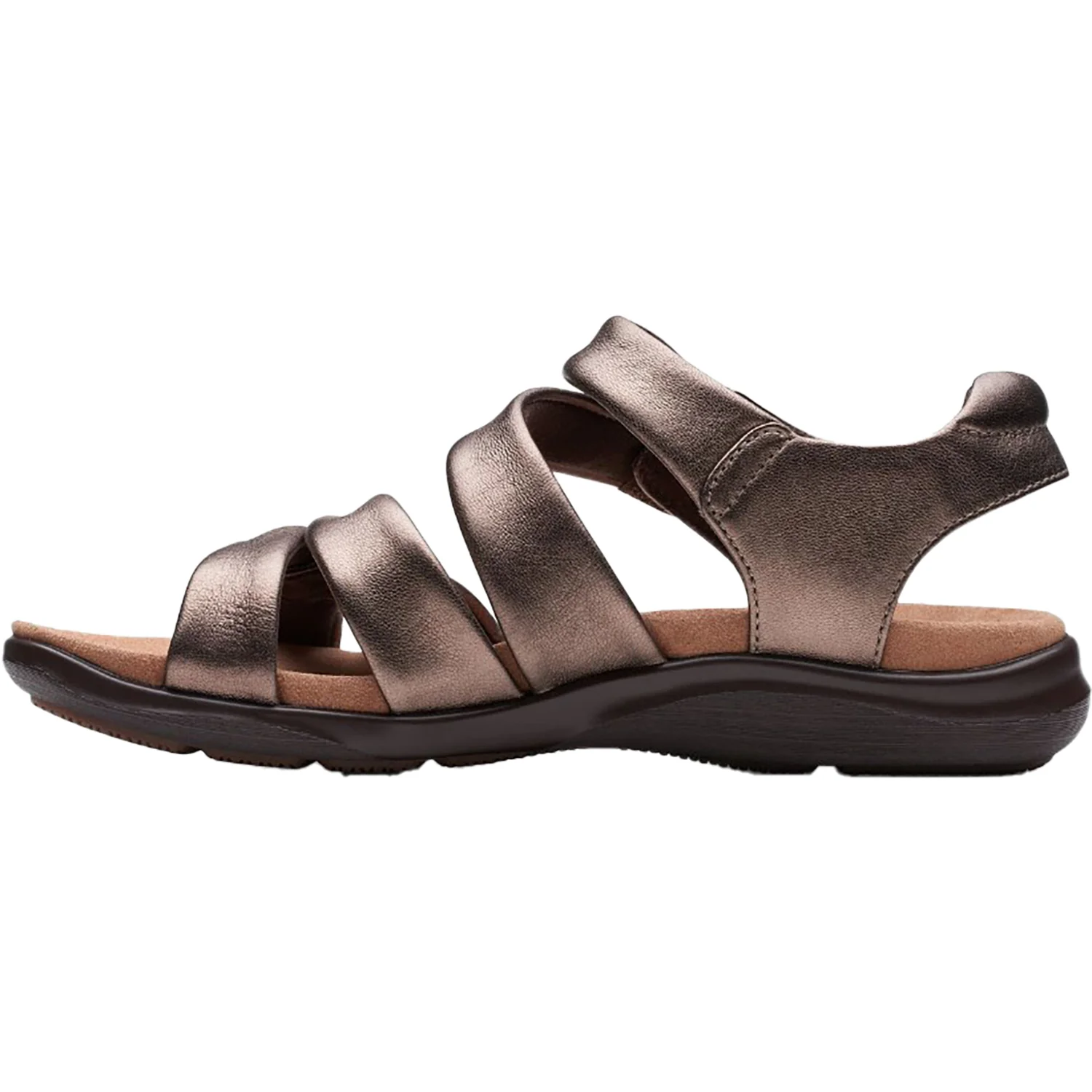 Clarks Kitly Ave Women's Sandals Bronze Leather - Image 3
