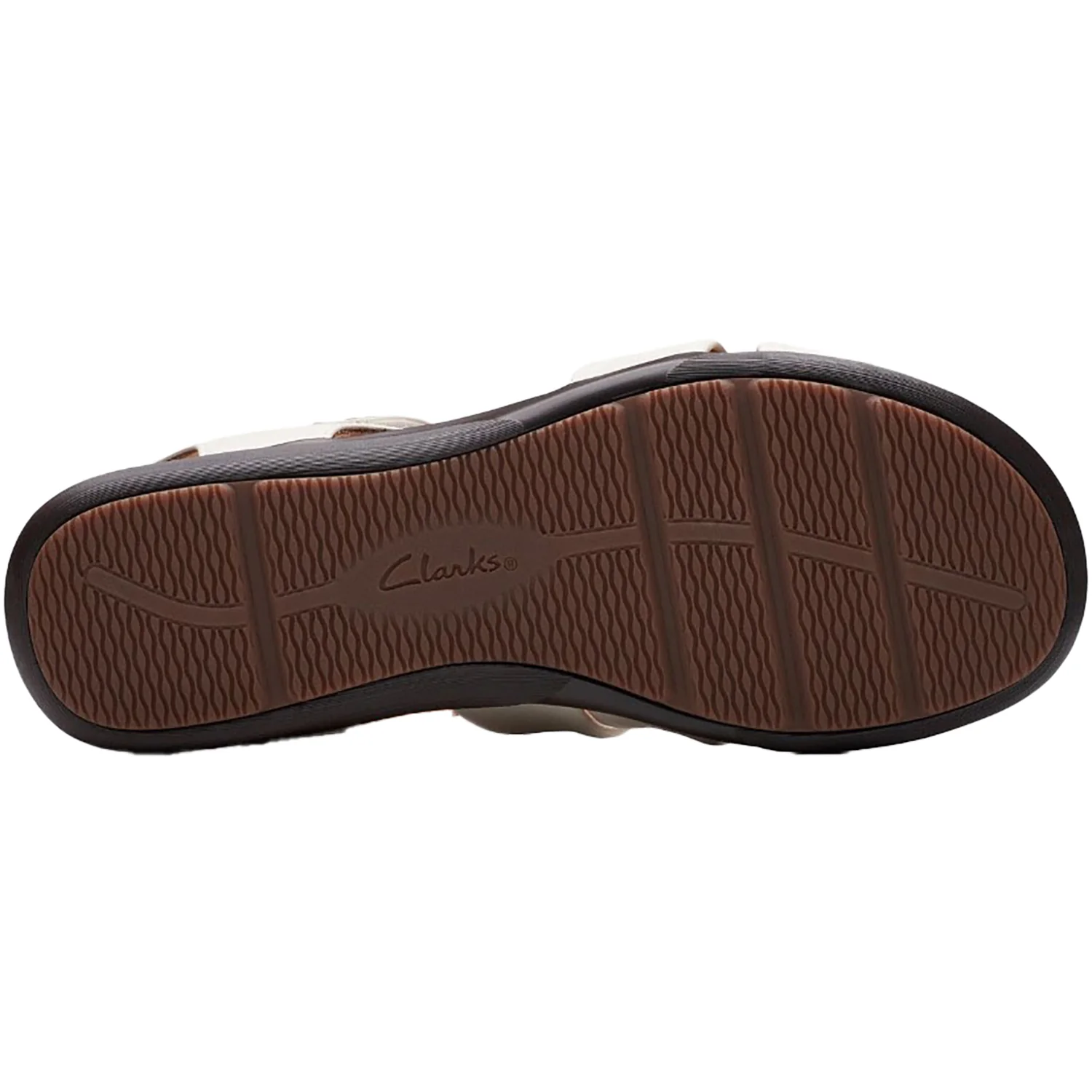Clarks Kitly Ave Women's Sandals White Leather - Image 4