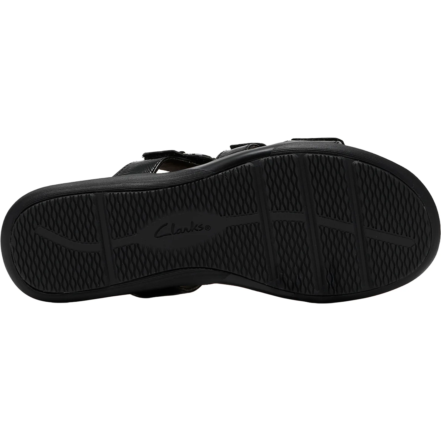 Clarks Kitly Pearl Women's Dress Sandals Black Pat - Image 4
